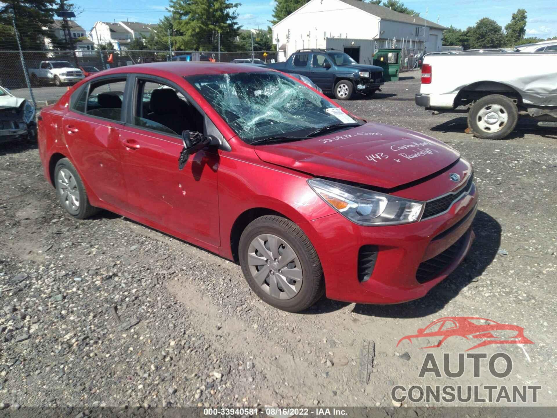 KIA RIO 2018 - 3KPA24AB7JE046696