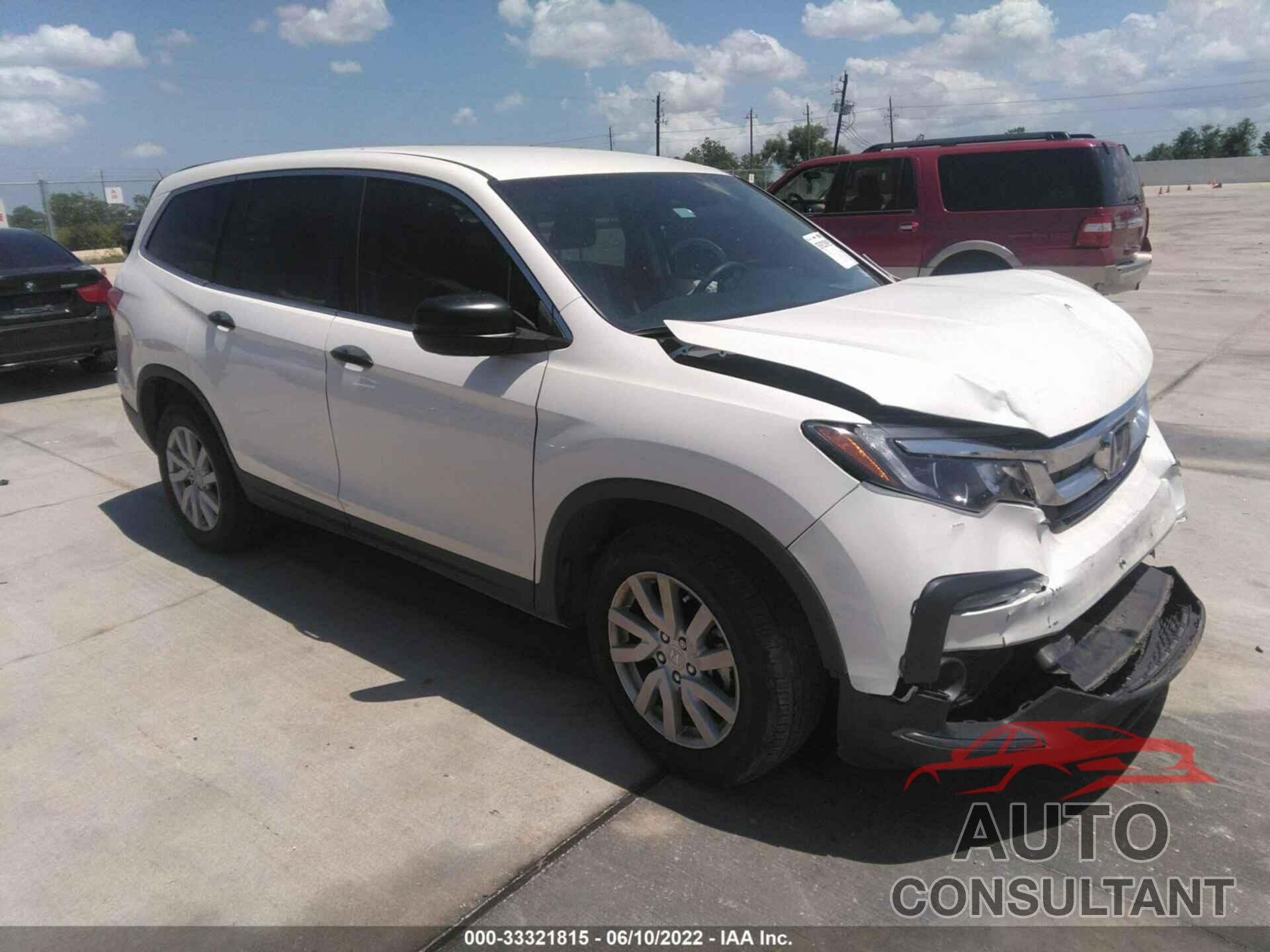 HONDA PILOT 2019 - 5FNYF5H19KB029092
