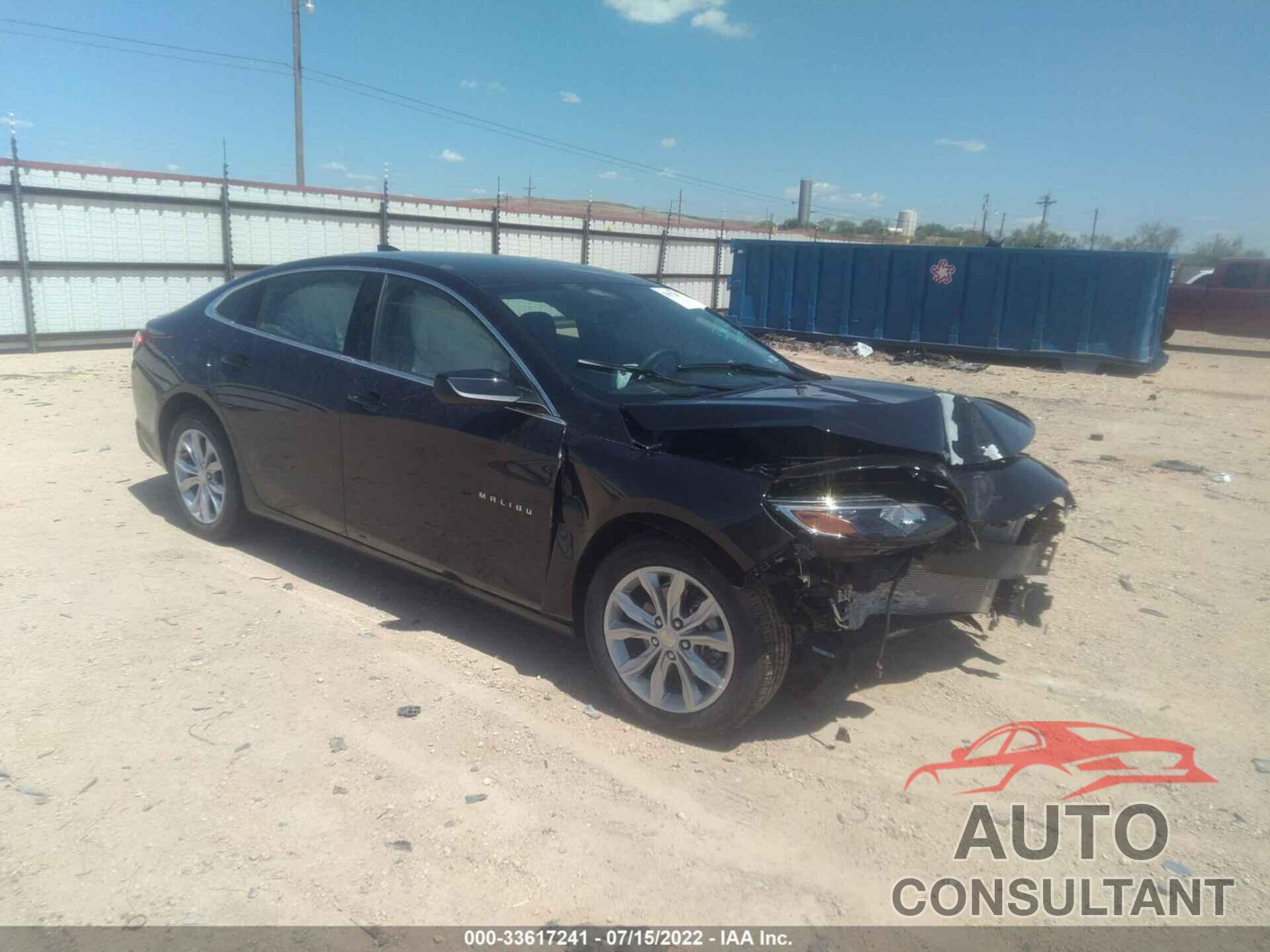 CHEVROLET MALIBU 2022 - 1G1ZD5ST5NF163305