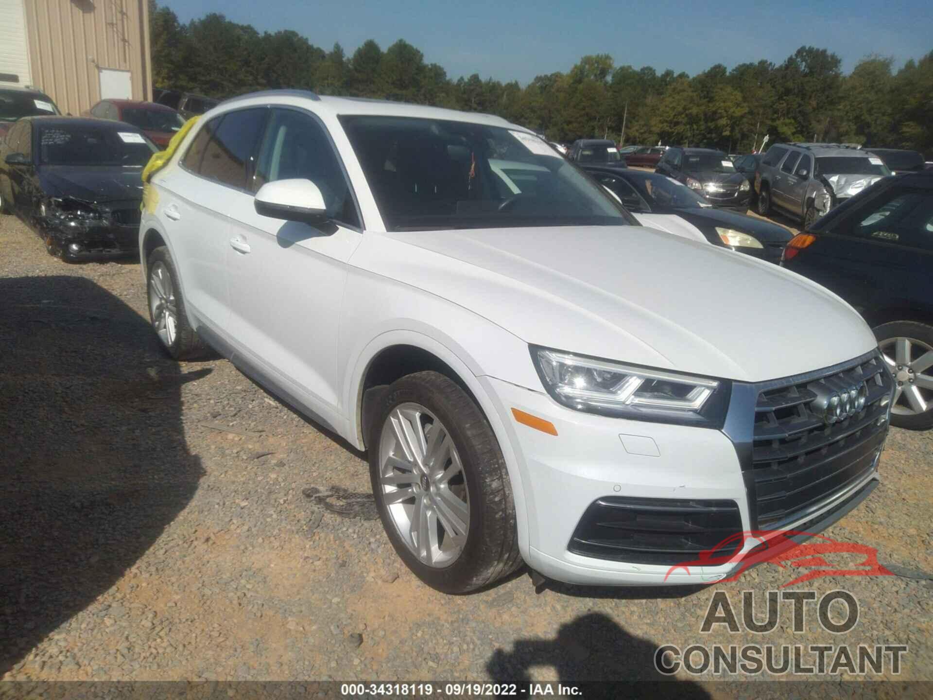 AUDI Q5 2019 - WA1BNAFY2K2022354