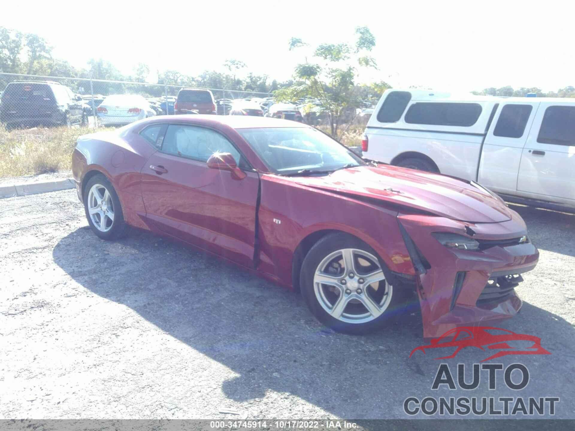 CHEVROLET CAMARO 2016 - 1G1FD1RS3G0162958