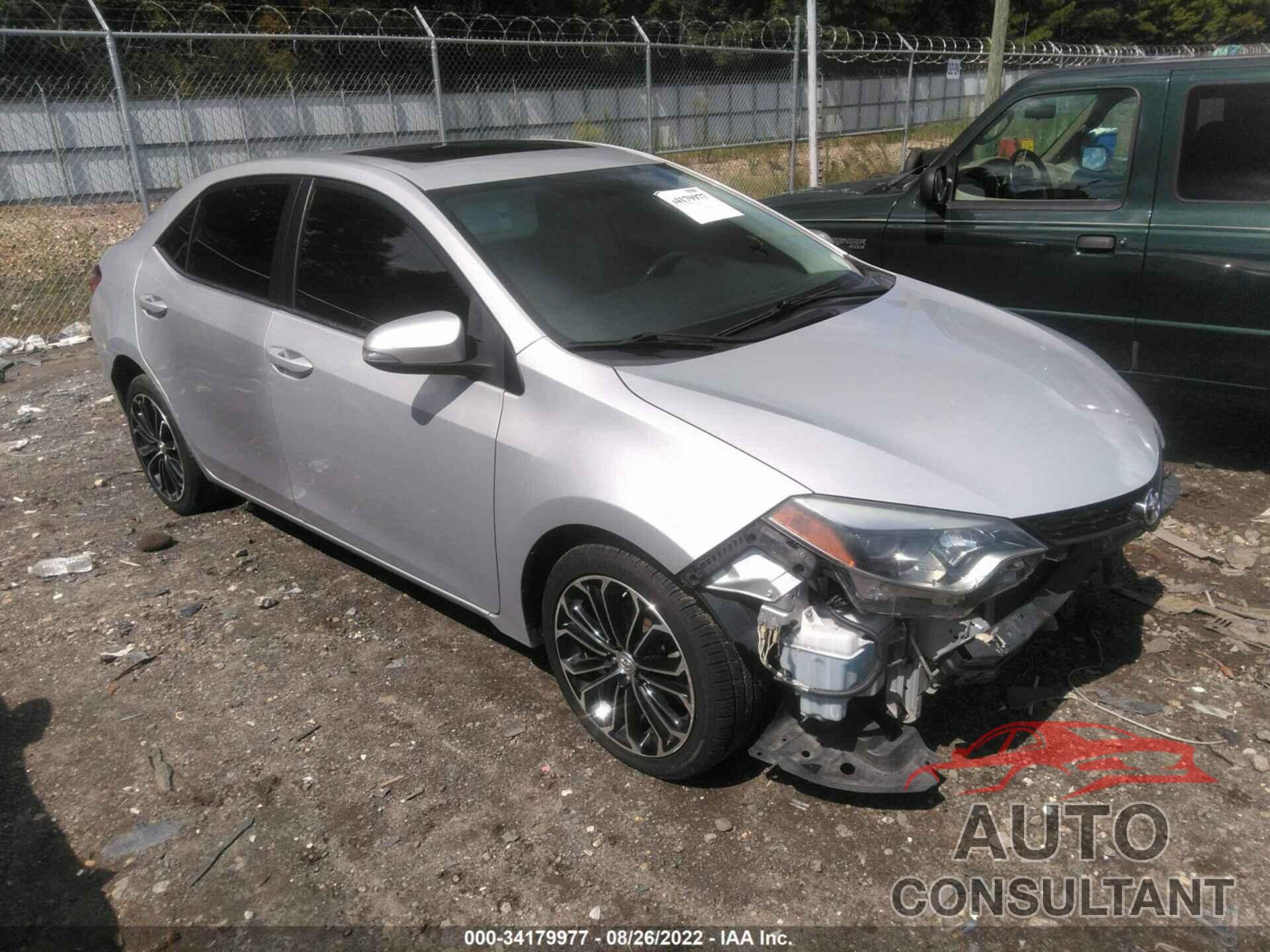 TOYOTA COROLLA 2016 - 2T1BURHEXGC546743