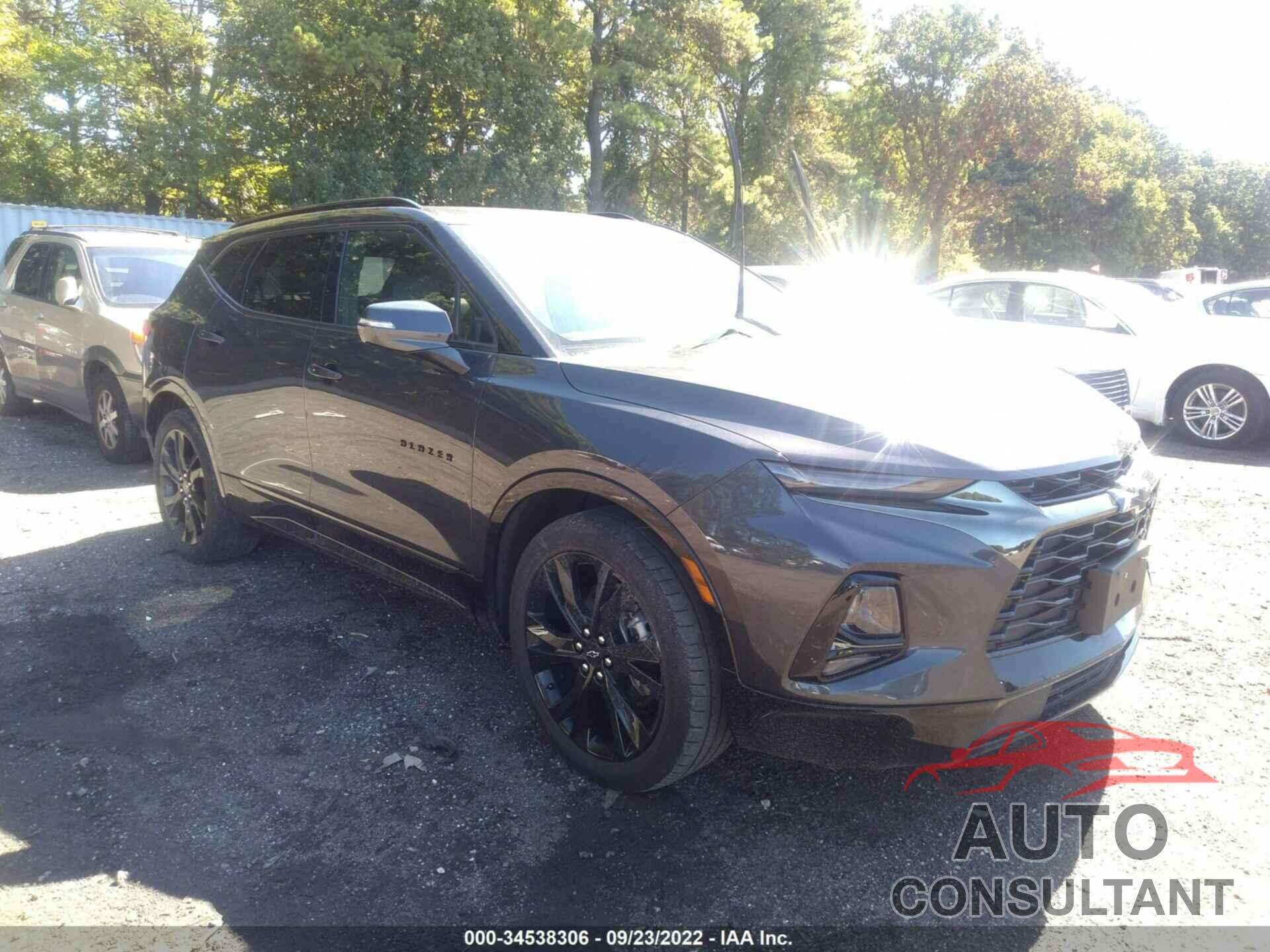 CHEVROLET BLAZER 2021 - 3GNKBKRS7MS522598