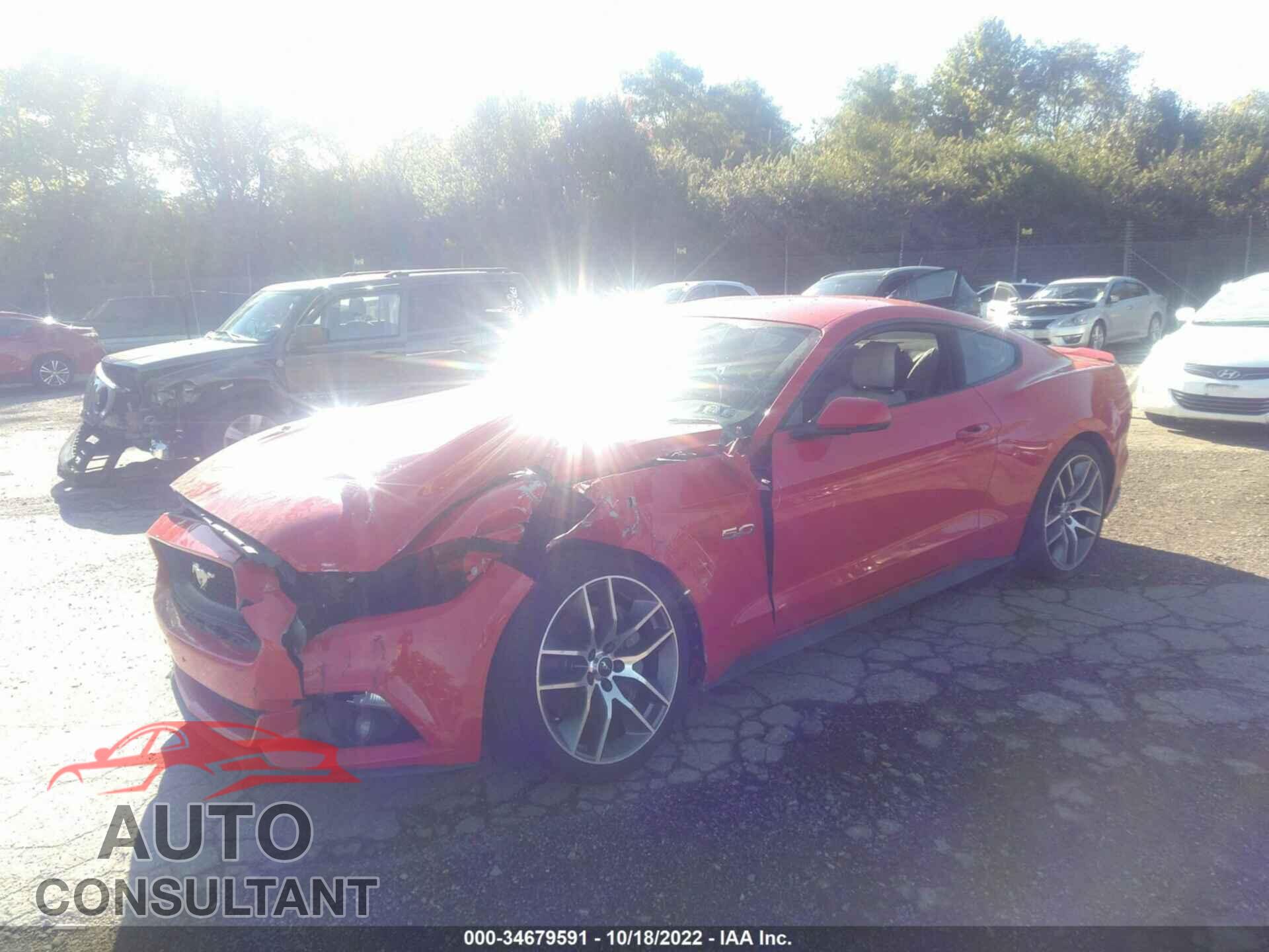 FORD MUSTANG 2015 - 1FA6P8CF0F5374615