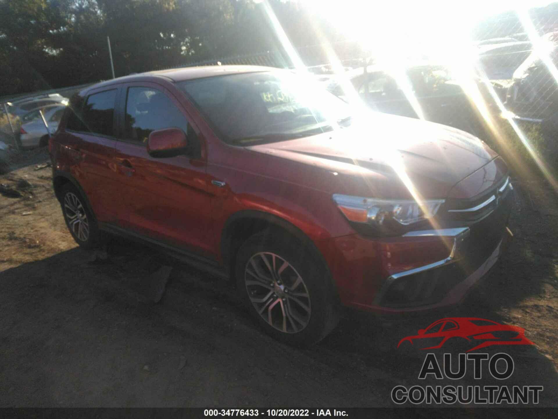 MITSUBISHI OUTLANDER SPORT 2019 - JA4AP3AU9KU011037