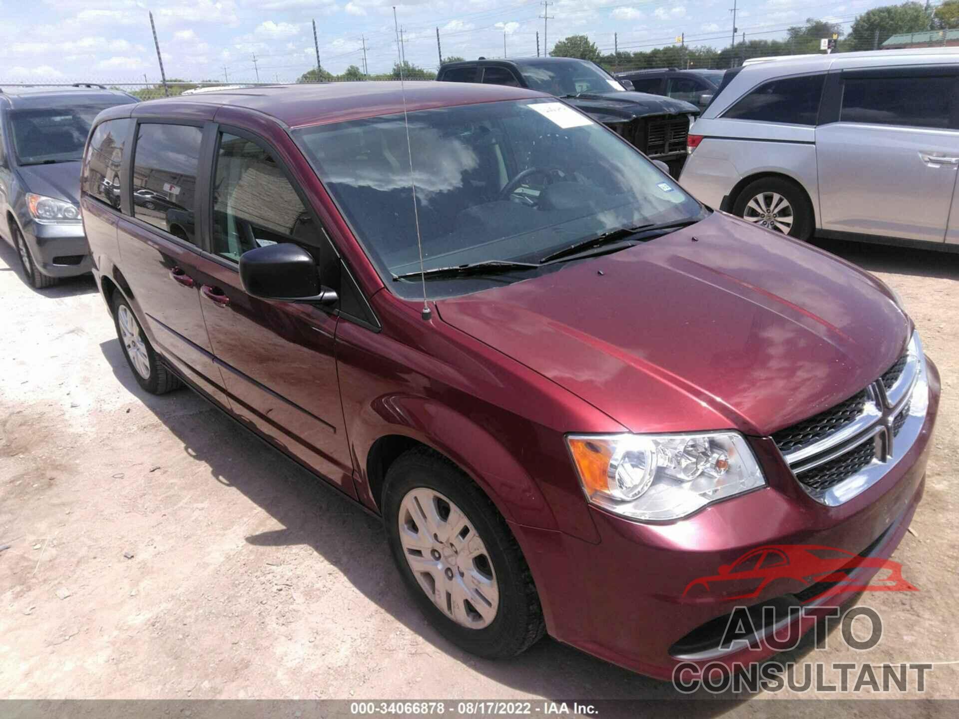 DODGE GRAND CARAVAN 2016 - 2C4RDGBG0GR365776