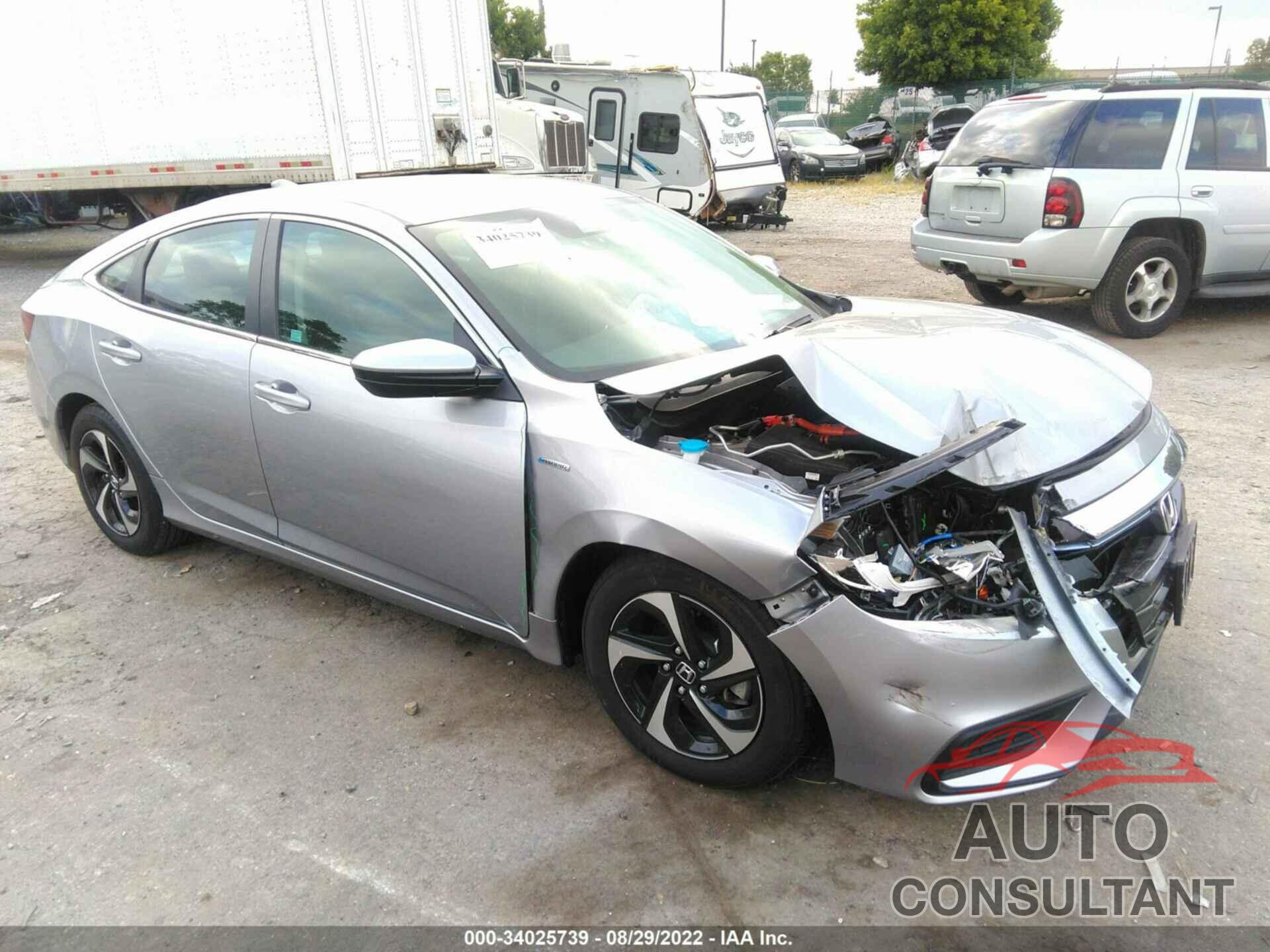 HONDA INSIGHT 2021 - 19XZE4F56ME004585