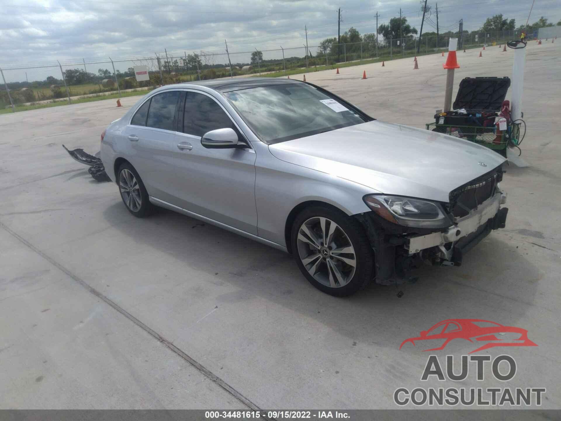 MERCEDES-BENZ C-CLASS 2018 - WDDWF4JB1JR335688