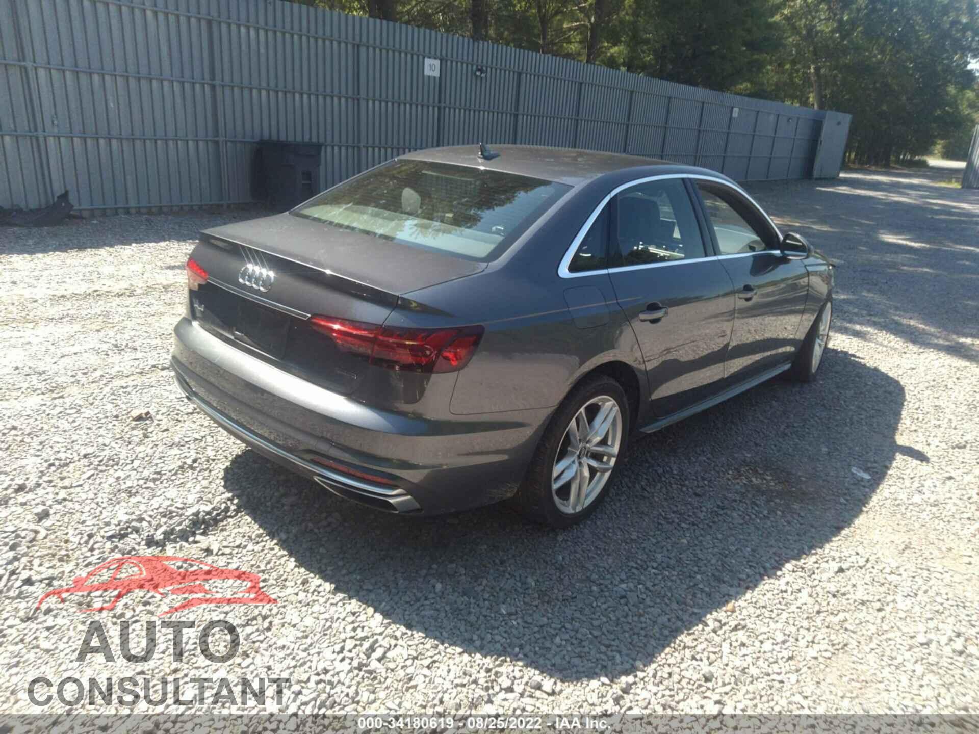 AUDI A4 2020 - WAUDNAF40LN008400