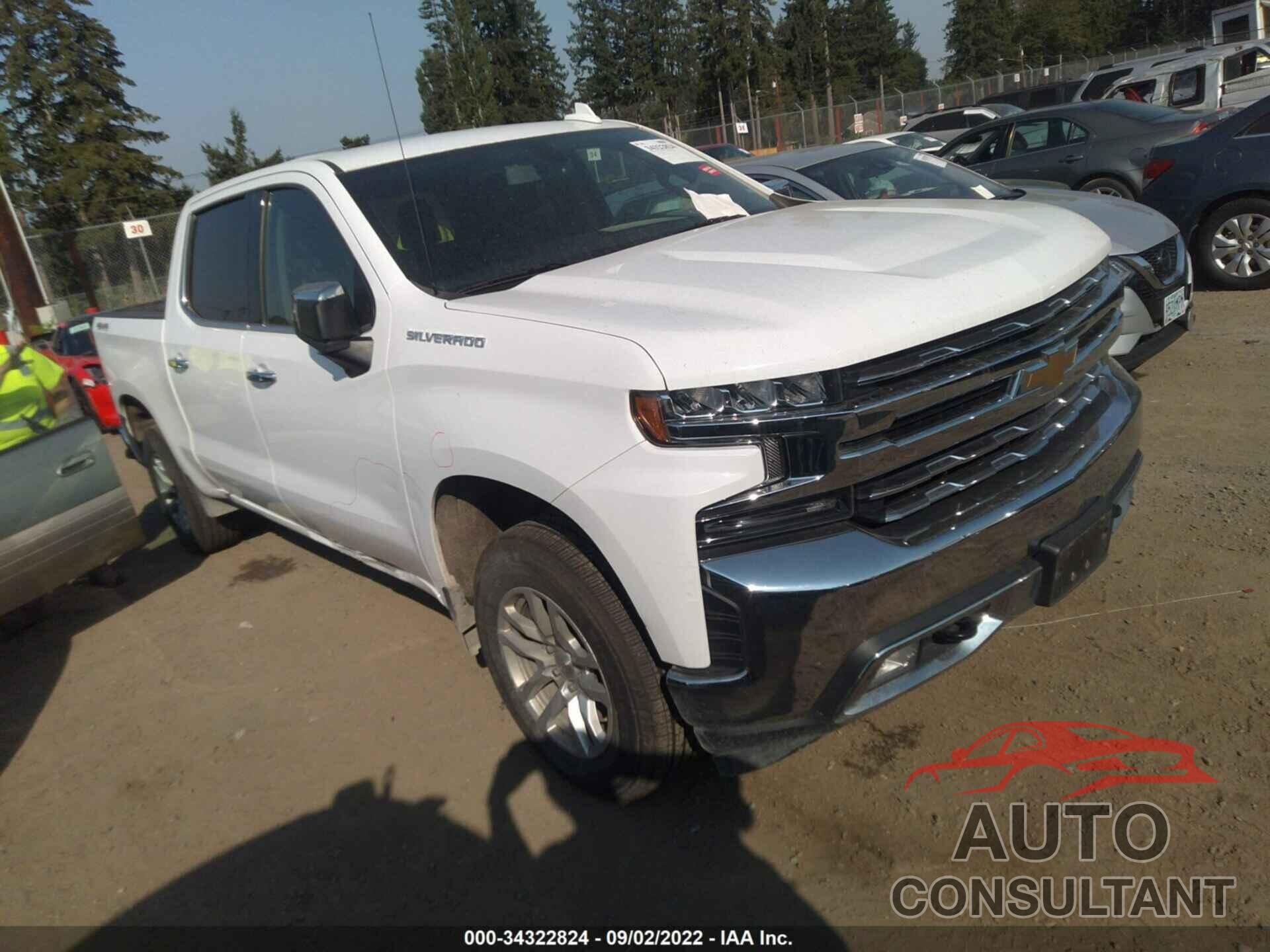CHEVROLET SILVERADO 1500 2020 - 1GCUYGED7LZ280840