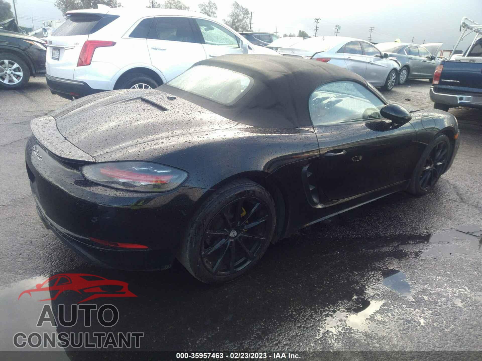 PORSCHE 718 BOXSTER 2018 - WP0CA2A85JS210920
