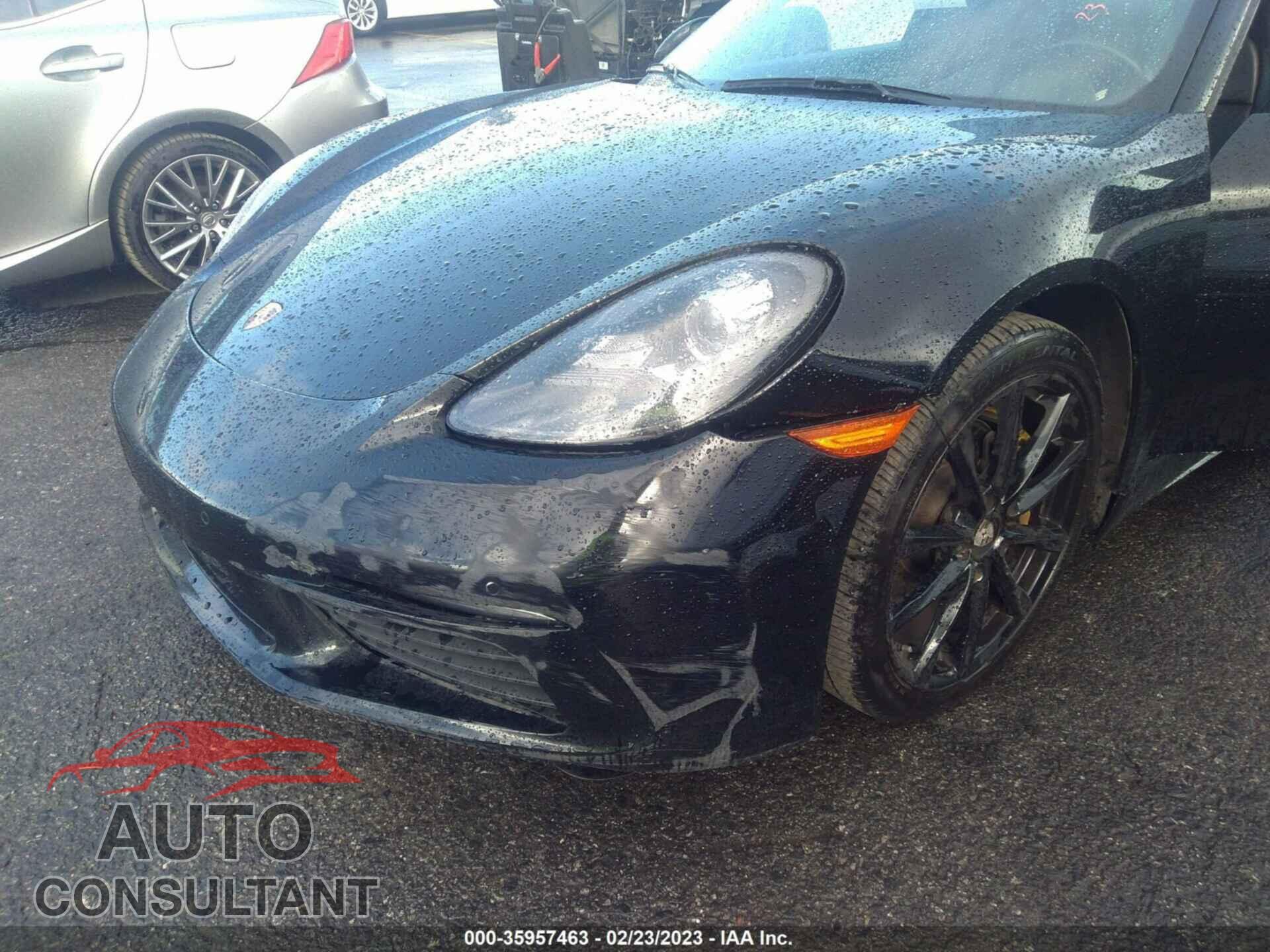 PORSCHE 718 BOXSTER 2018 - WP0CA2A85JS210920
