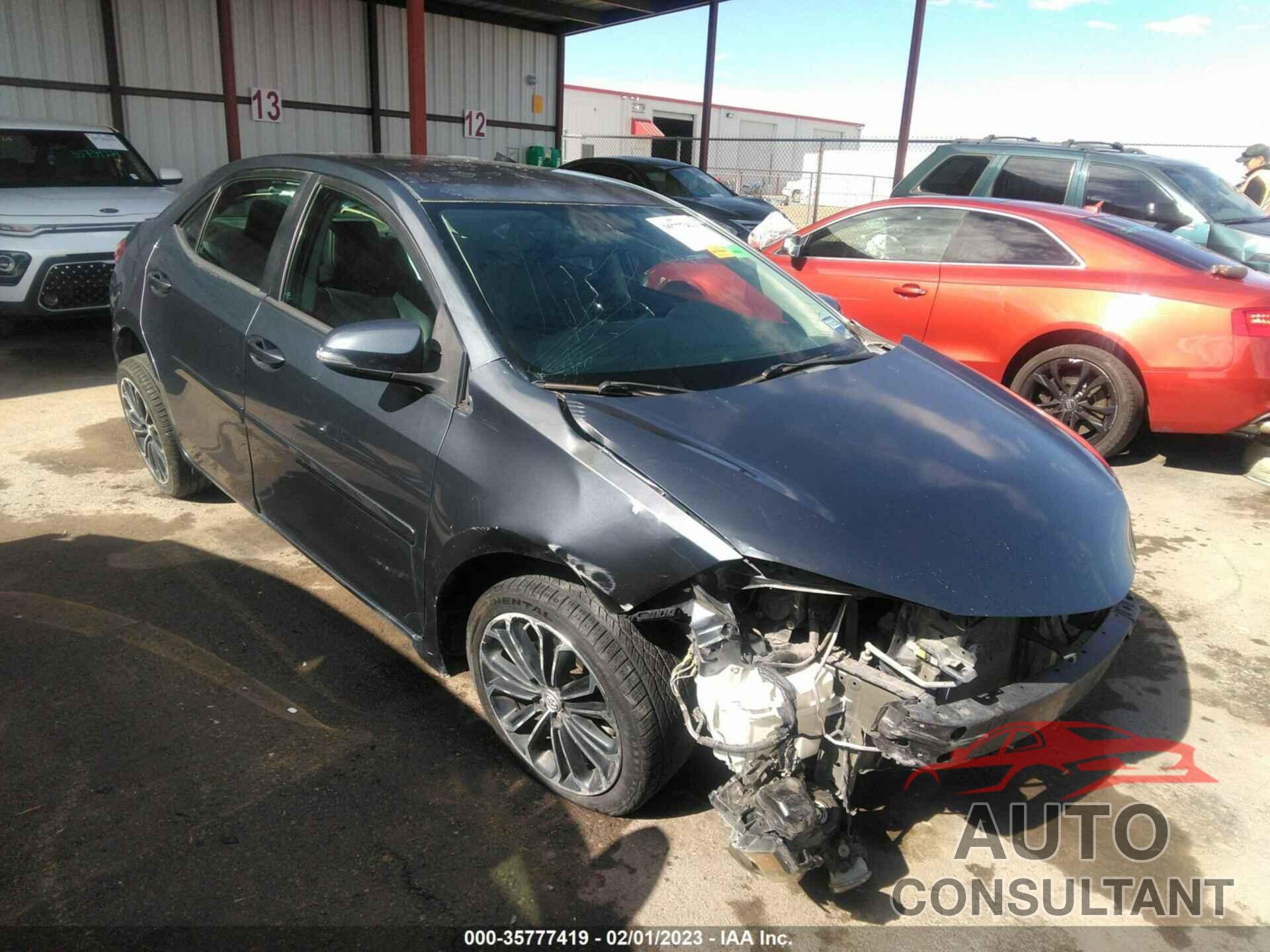 TOYOTA COROLLA 2015 - 5YFBURHE7FP360656