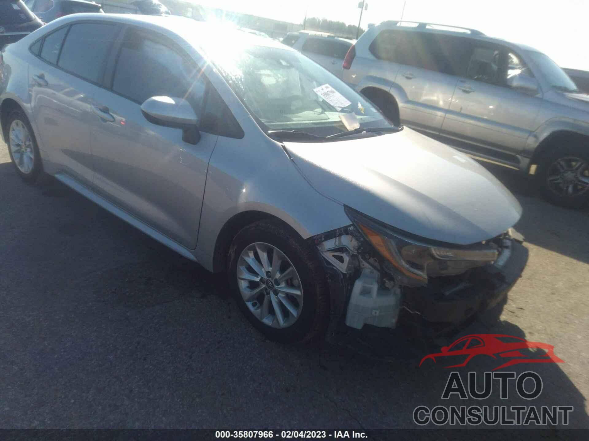 TOYOTA COROLLA 2020 - 5YFHPRAE6LP026691