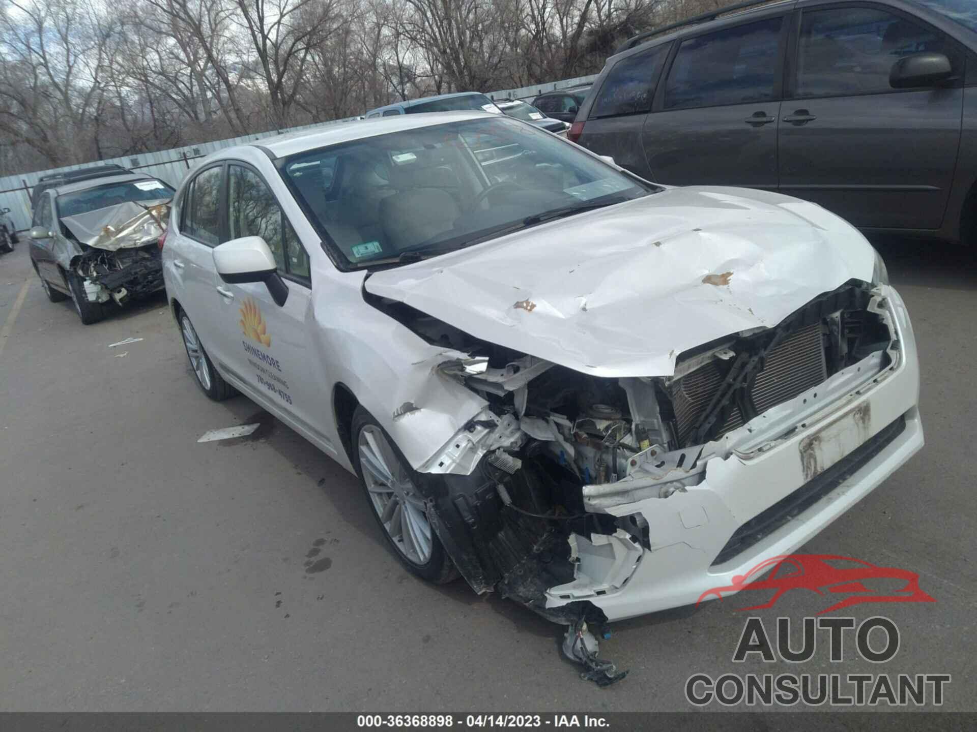 SUBARU IMPREZA WAGON 2012 - JF1GPAG60CH216341