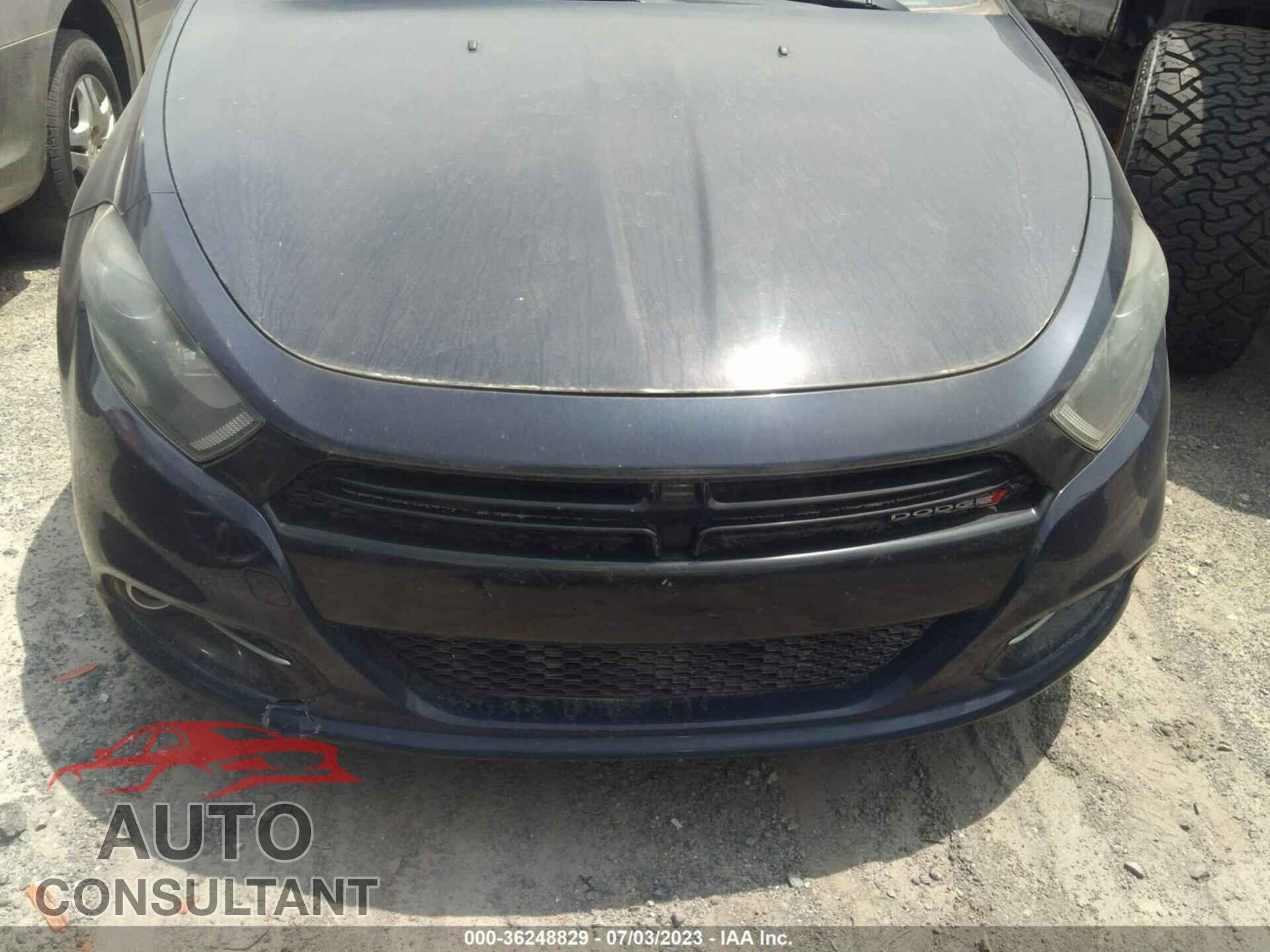 DODGE DART 2015 - 1C3CDFBB3FD242984