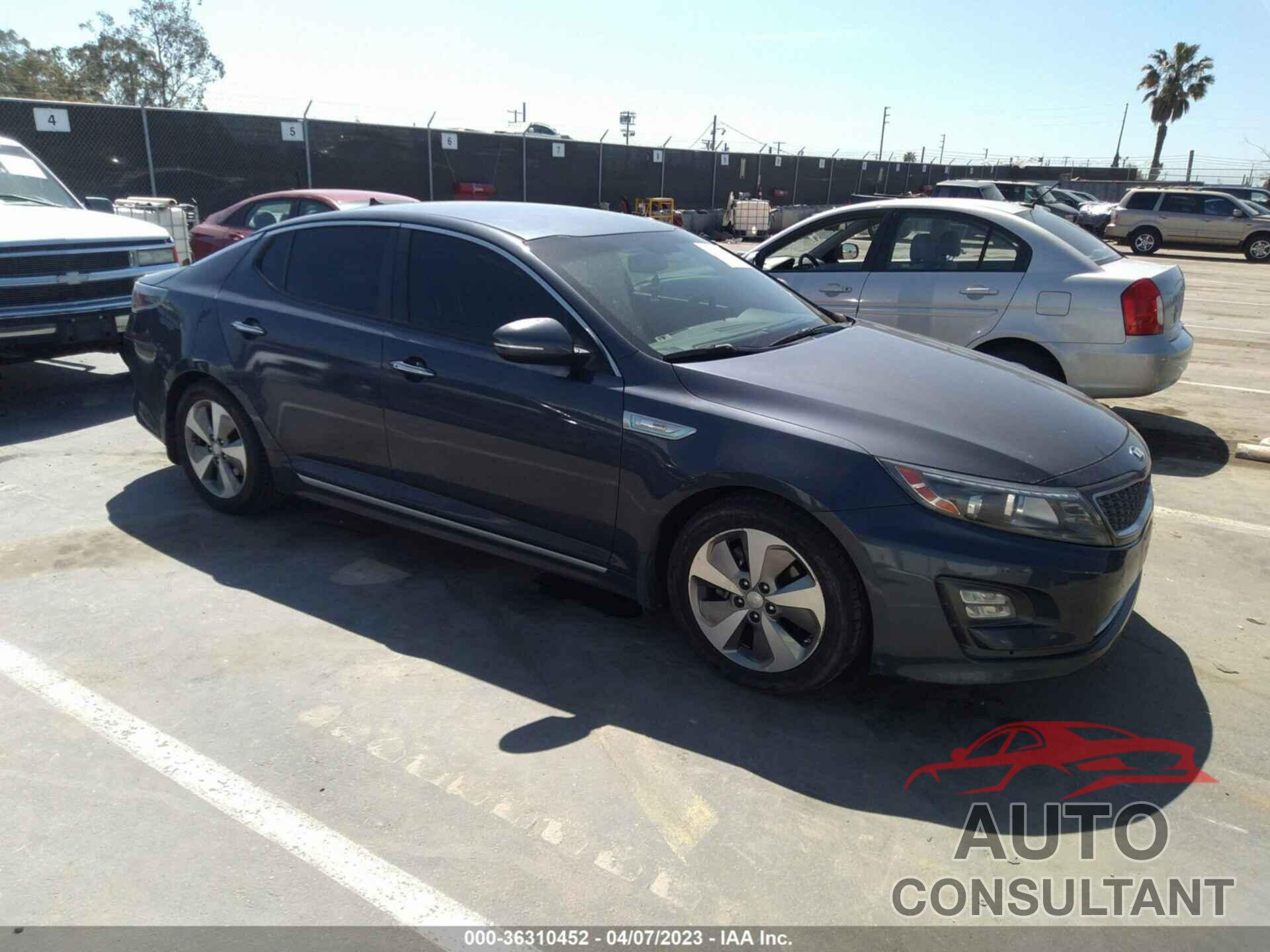 KIA OPTIMA HYBRID 2015 - KNAGN4AD6F5084228