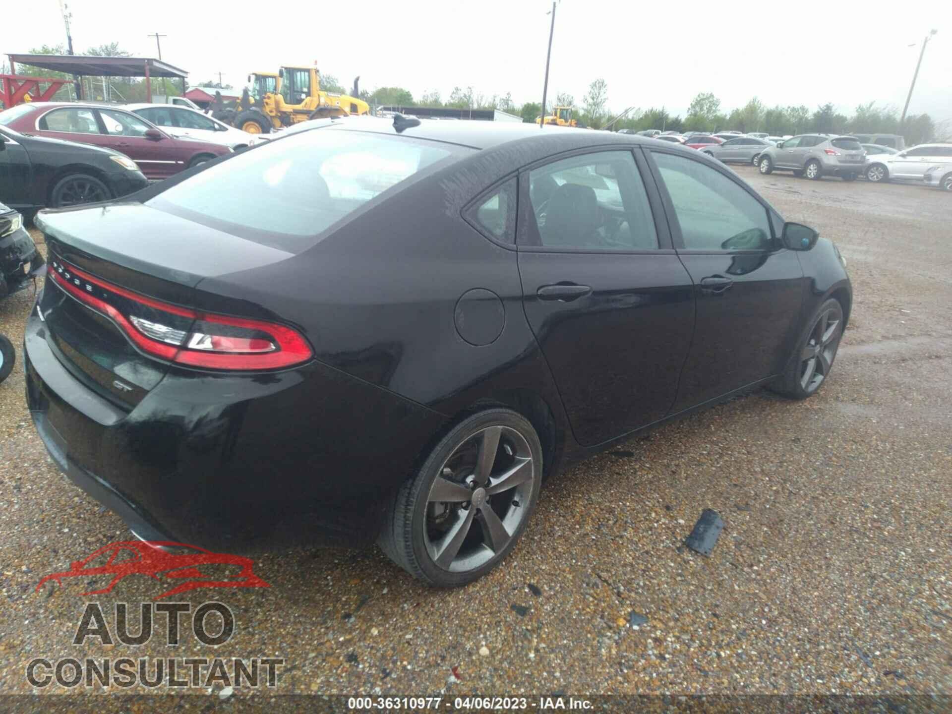 DODGE DART 2015 - 1C3CDFEB5FD378108