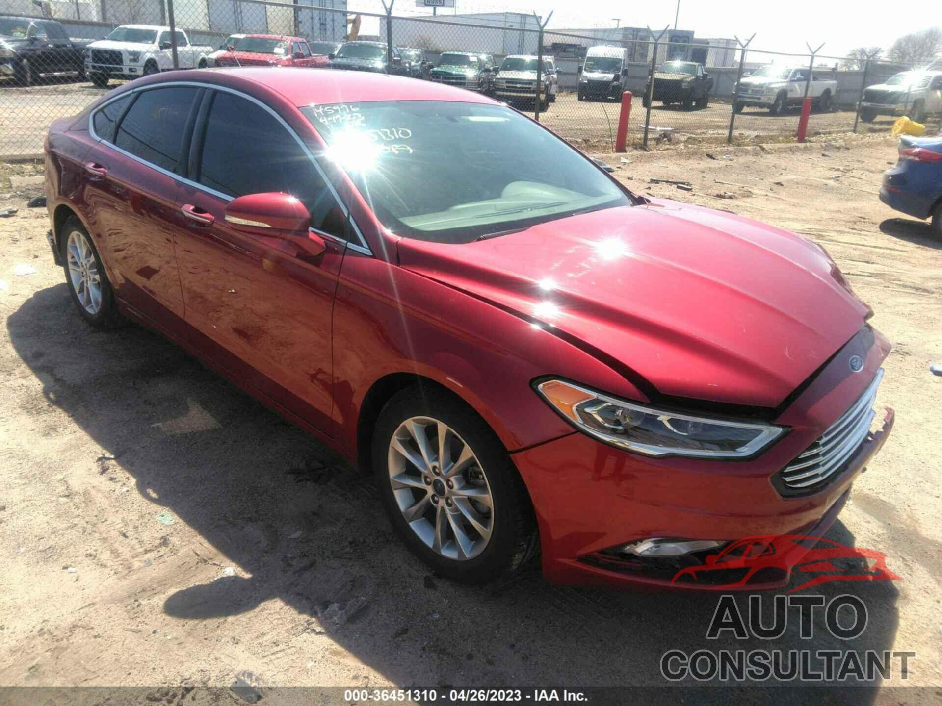 FORD FUSION 2017 - 3FA6P0HD5HR141497