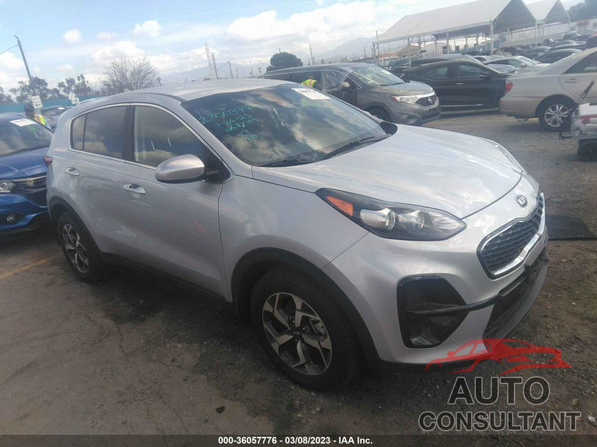 KIA SPORTAGE 2022 - KNDPM3ACXN7022132