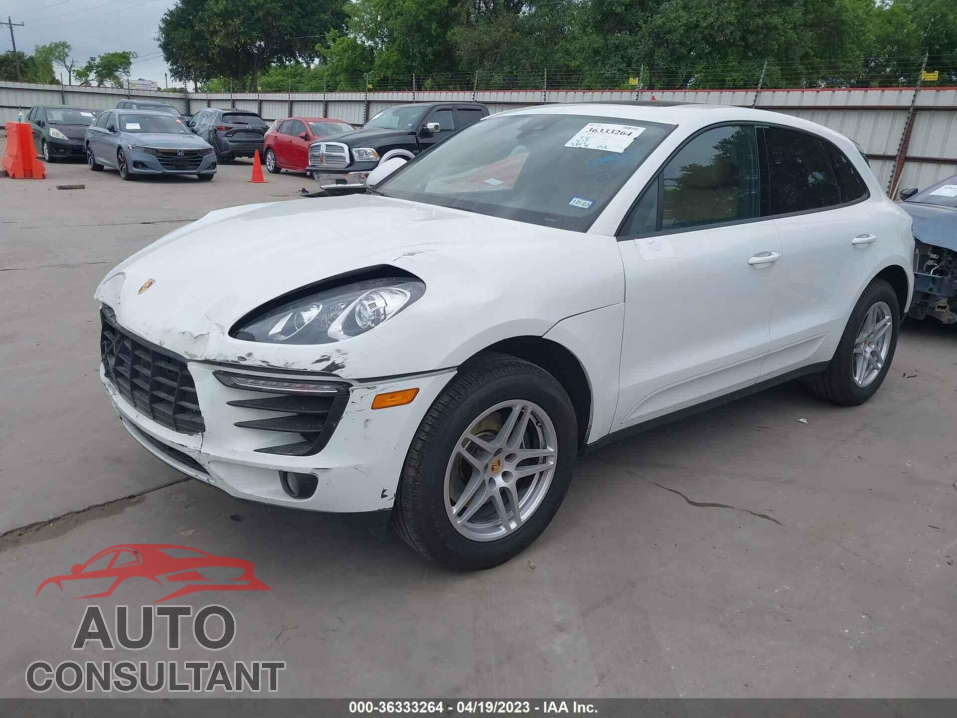 PORSCHE MACAN 2018 - WP1AA2A55JLB11312