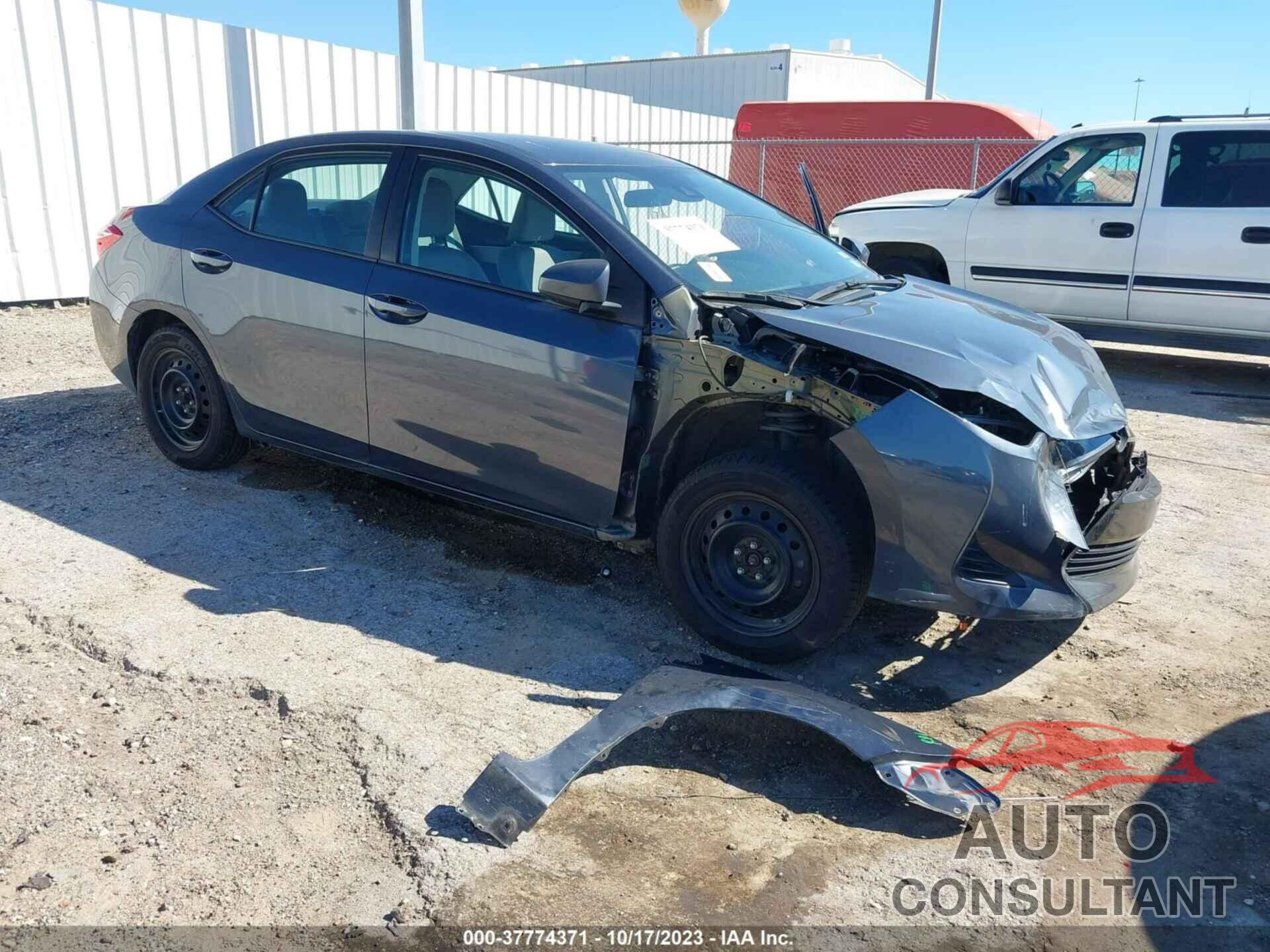 TOYOTA COROLLA 2019 - 5YFBURHE8KP883744