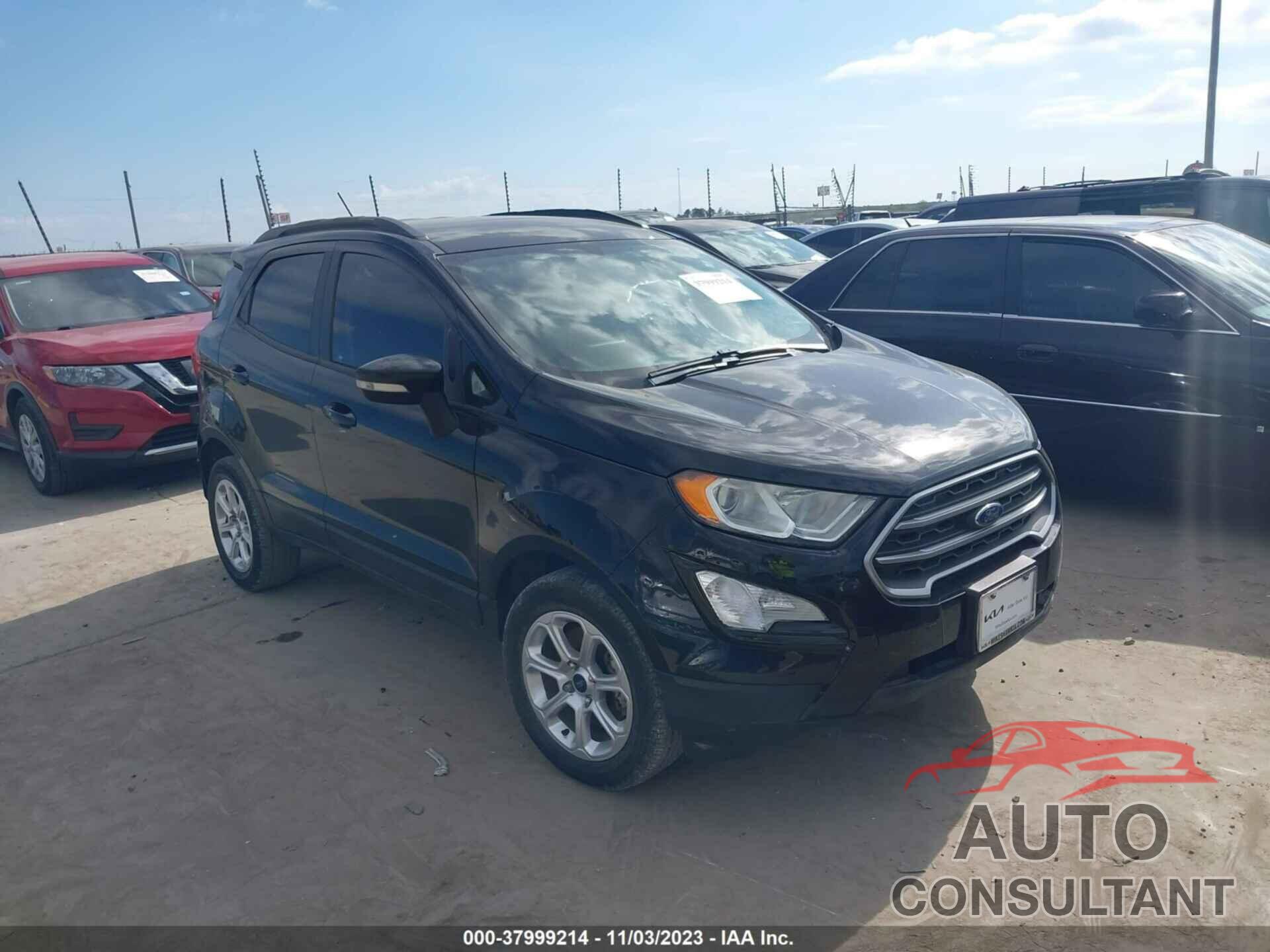 FORD ECOSPORT 2019 - MAJ3S2GEXKC293191