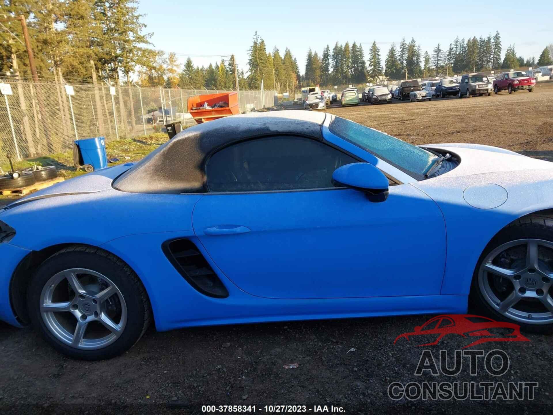 PORSCHE 718 BOXSTER 2017 - WP0CA2A89HS221932