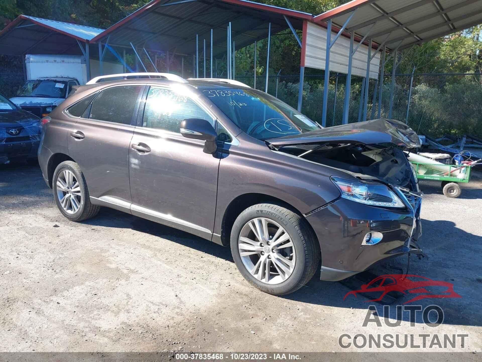 LEXUS RX 350 2015 - JTJBK1BA8F2480393