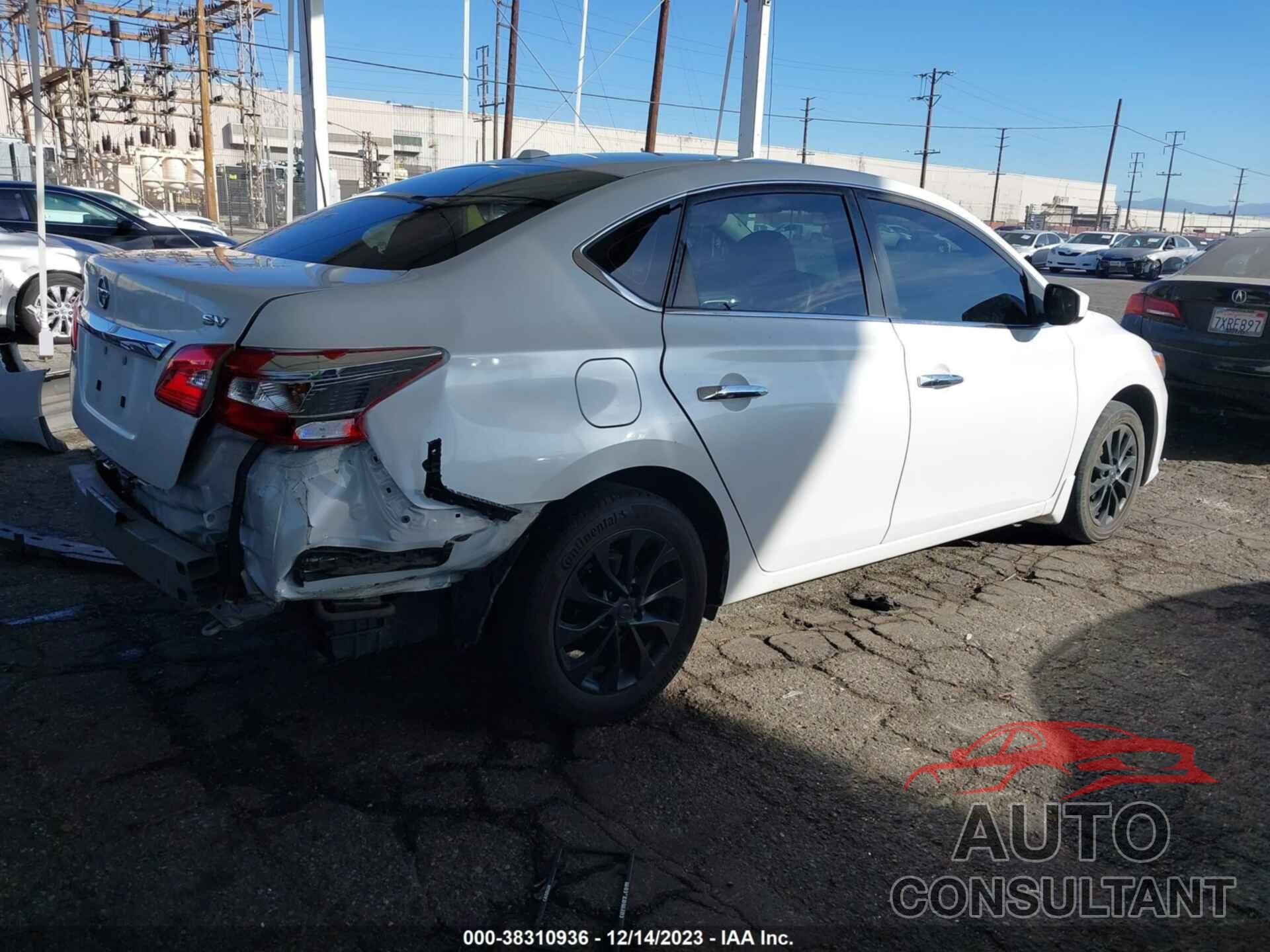 NISSAN SENTRA 2019 - 3N1AB7AP7KY263133