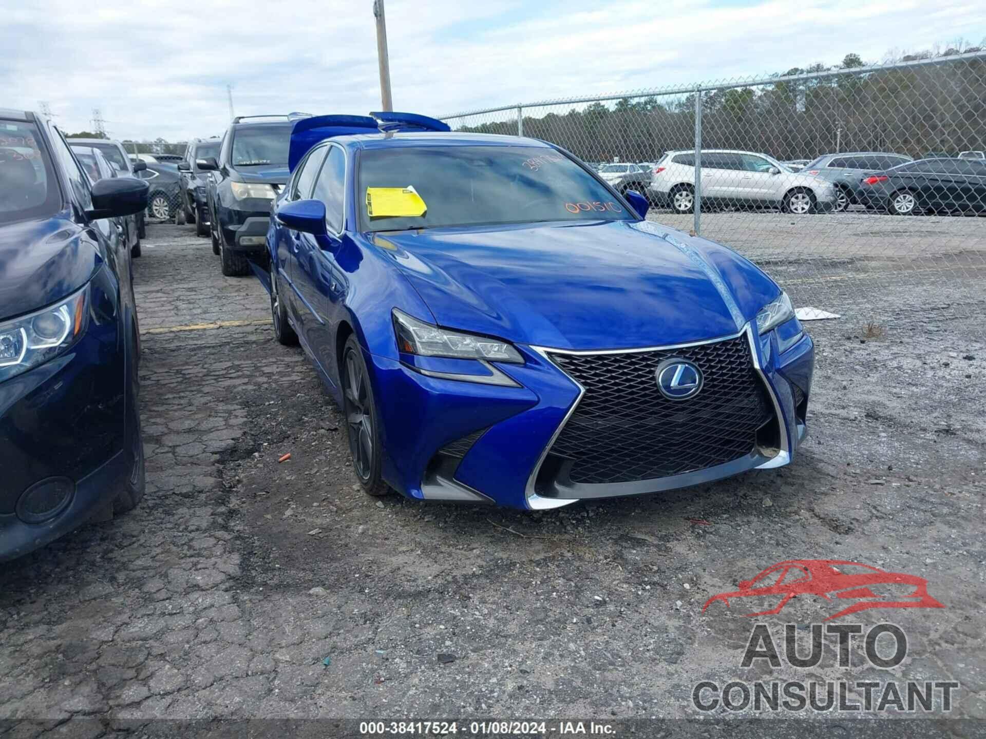 LEXUS GS 450H 2016 - JTHBS1BL0GA001510