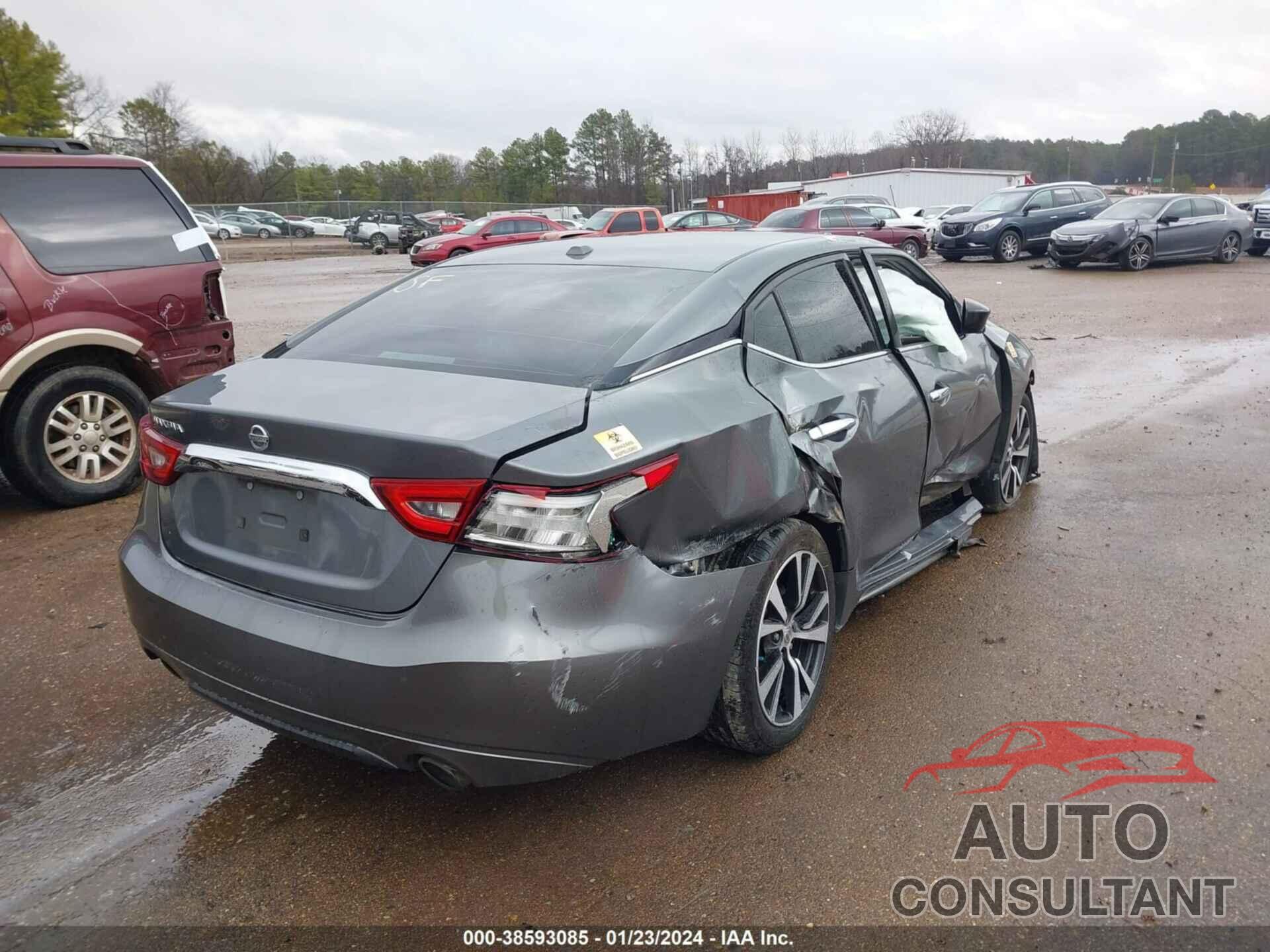 NISSAN MAXIMA 2016 - 1N4AA6AP2GC430594