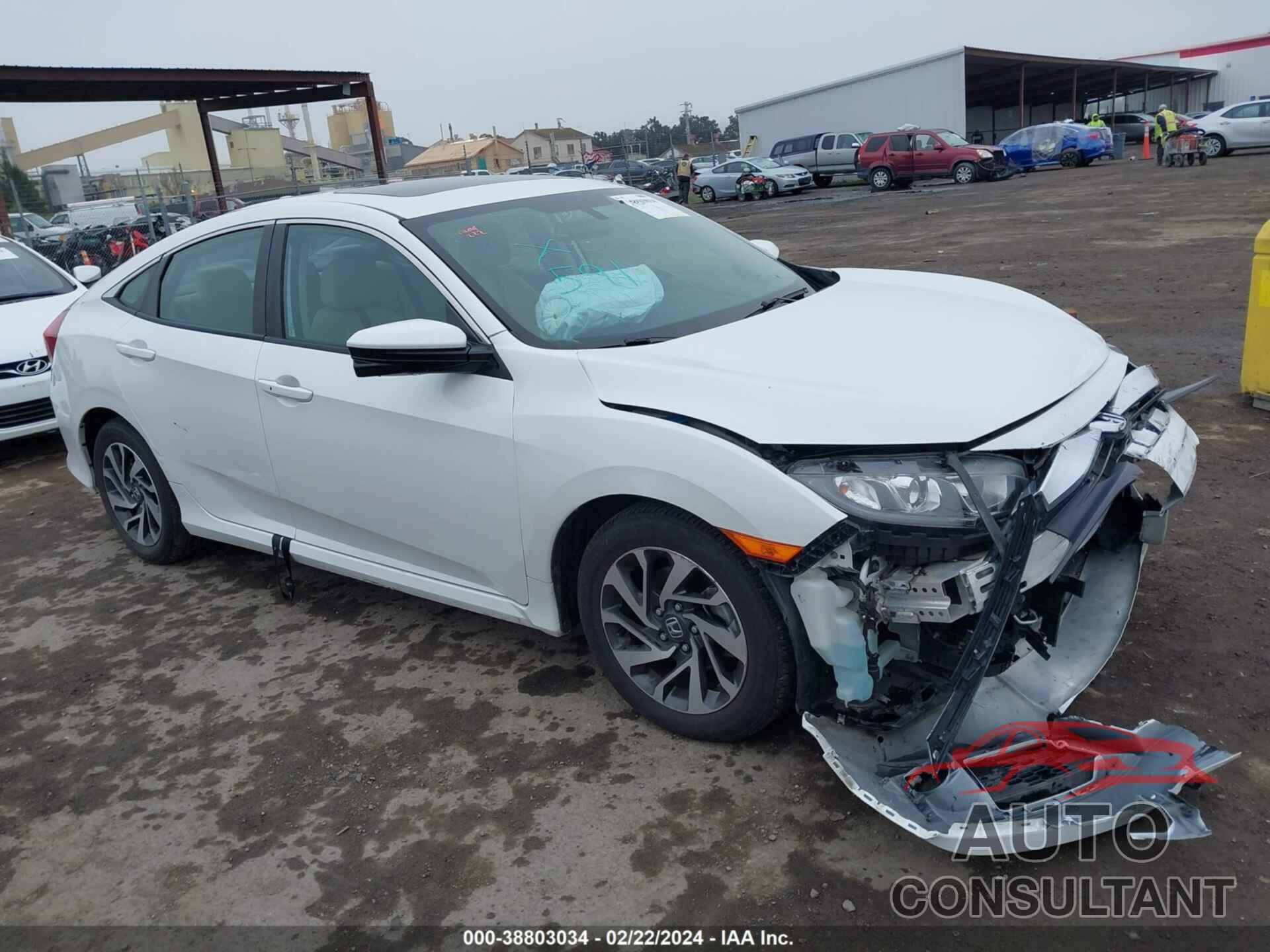 HONDA CIVIC 2017 - 19XFC2F78HE229627