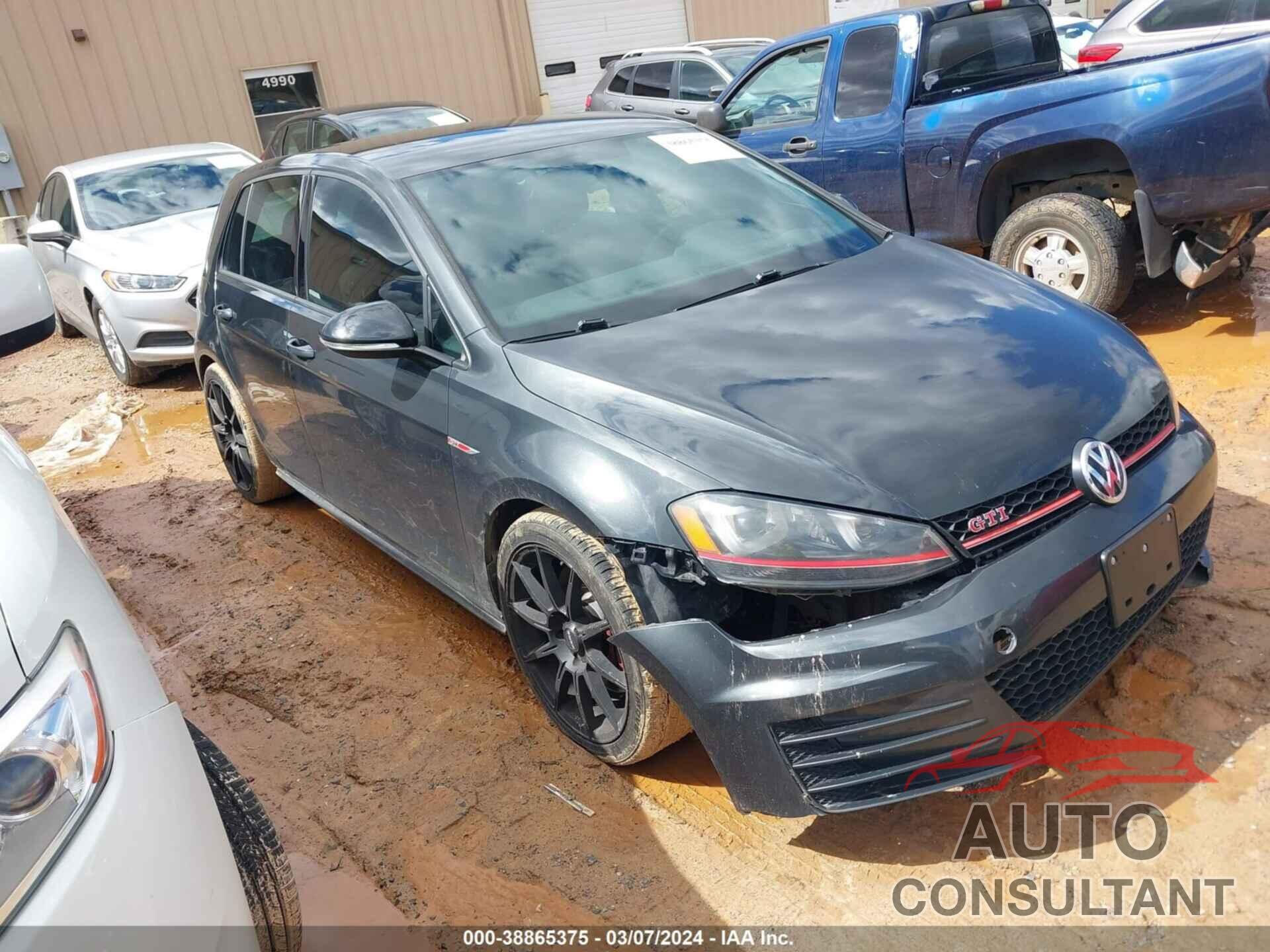 VOLKSWAGEN GOLF GTI 2017 - 3VW447AU3HM050946