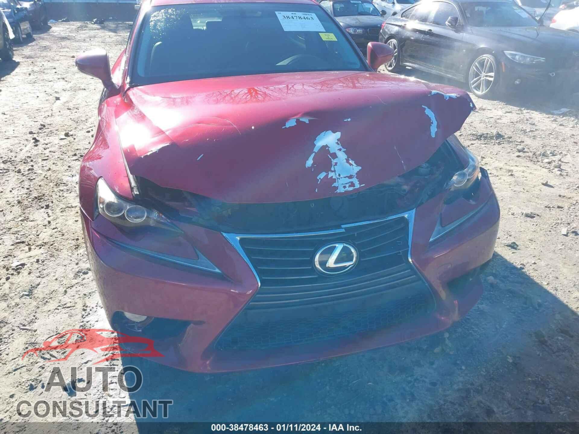 LEXUS IS 2014 - JTHBF1D25E5028765