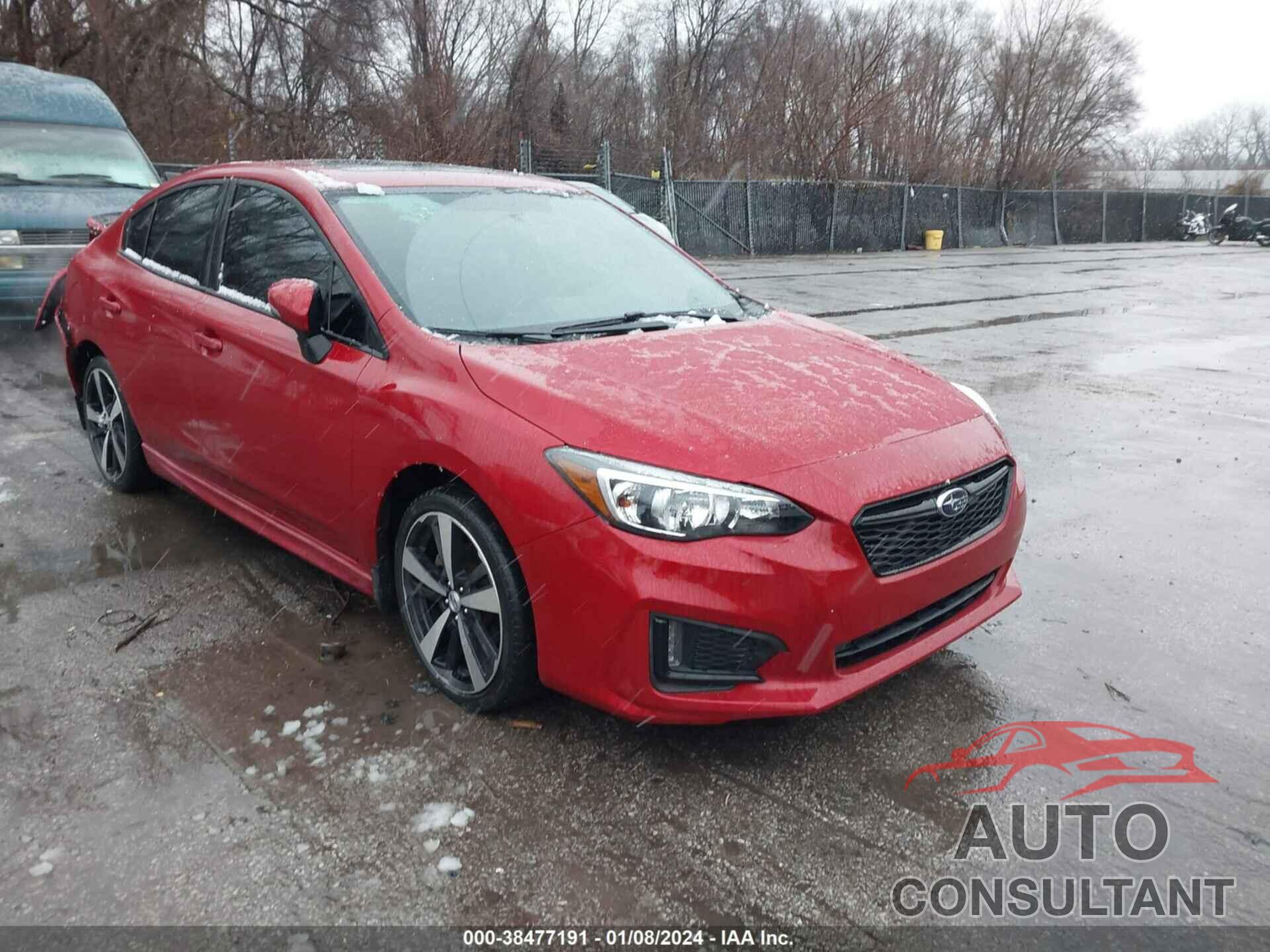 SUBARU IMPREZA 2018 - 4S3GKAL65J3621474