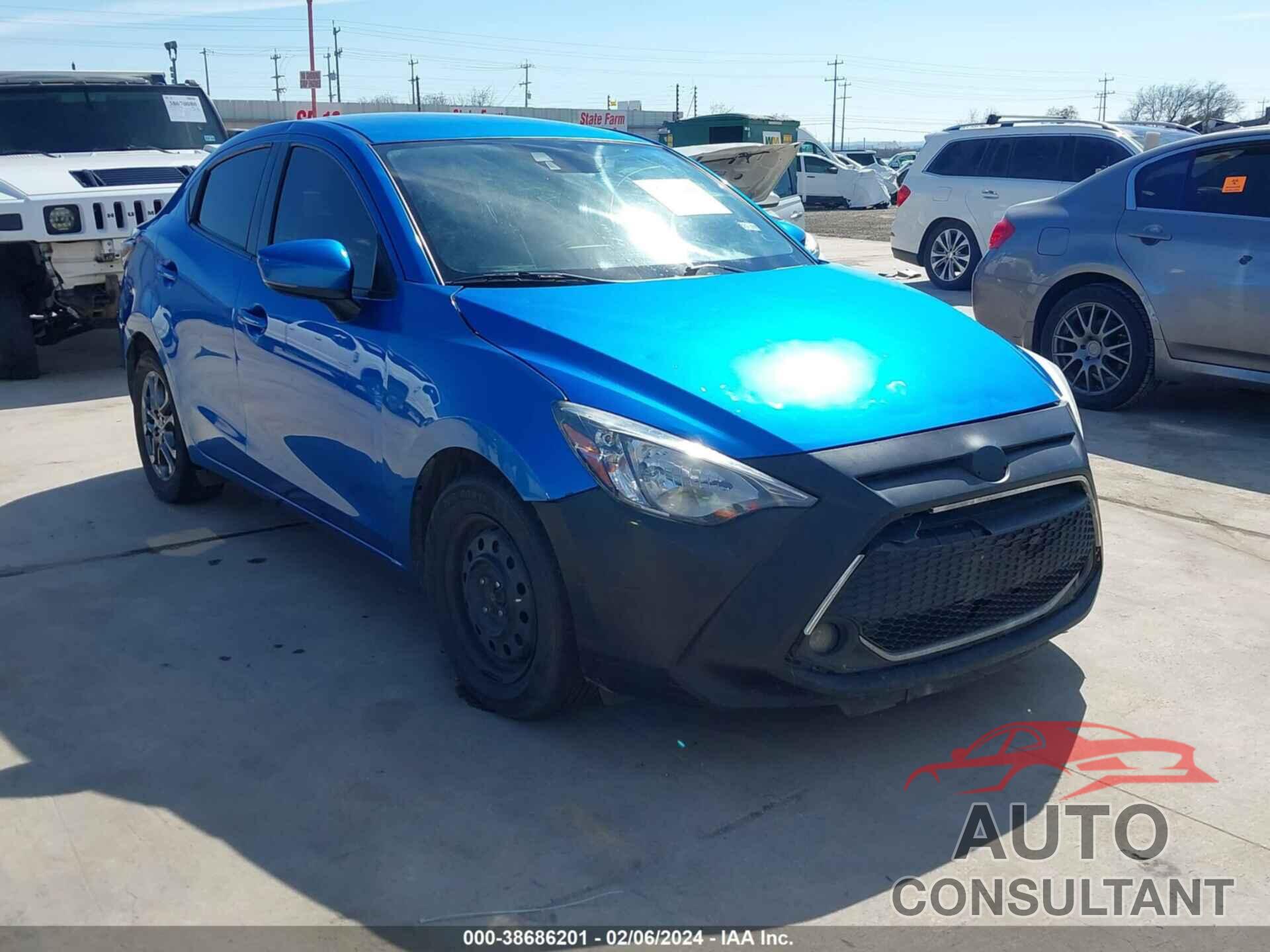 TOYOTA YARIS 2019 - 3MYDLBYV9KY500656