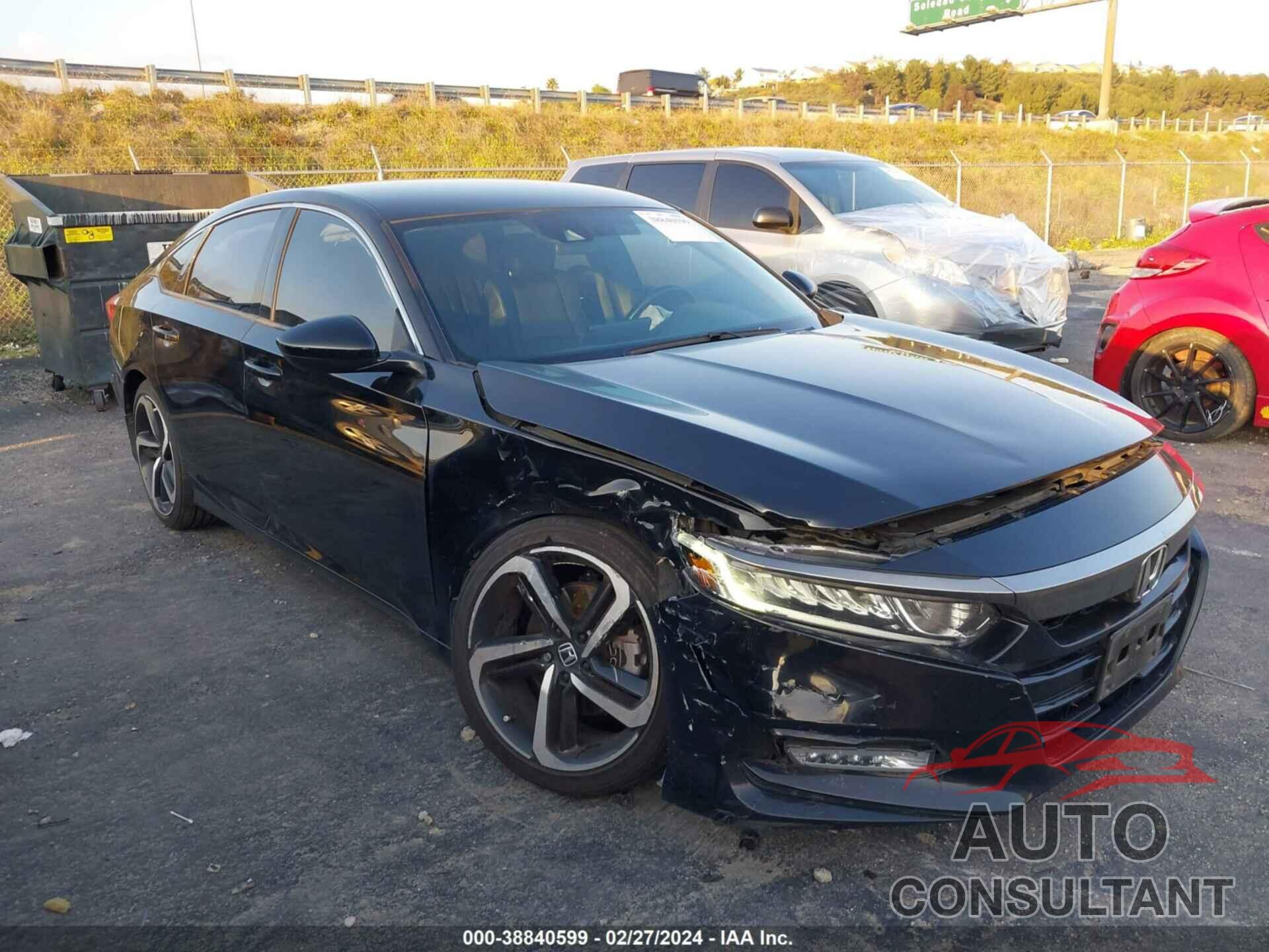 HONDA ACCORD 2018 - 1HGCV1F32JA170959