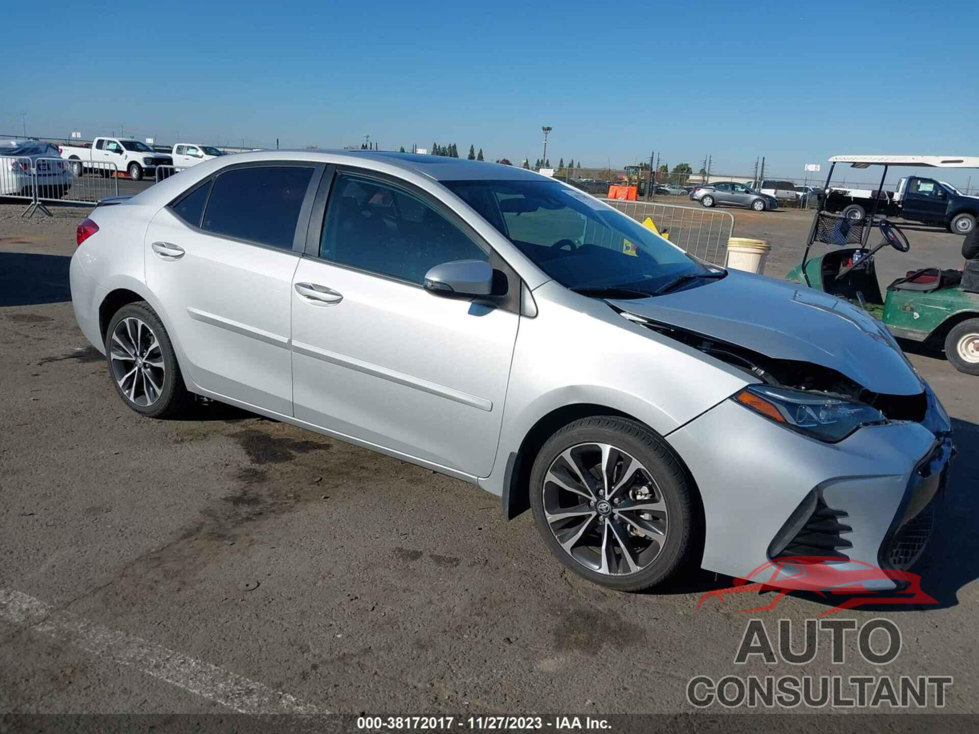 TOYOTA COROLLA 2019 - 2T1BURHE9KC166866
