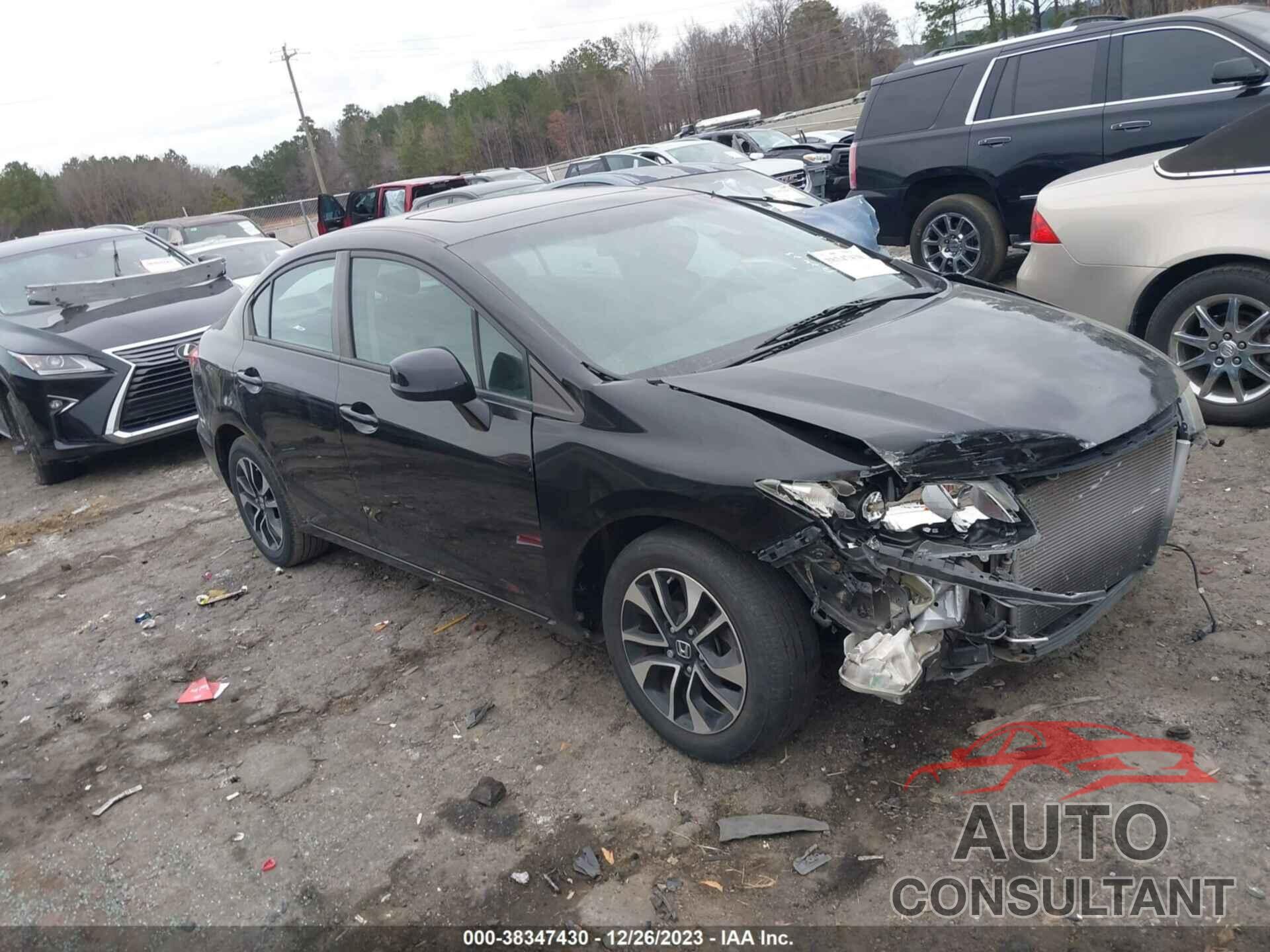 HONDA CIVIC 2013 - 19XFB2F87DE252368