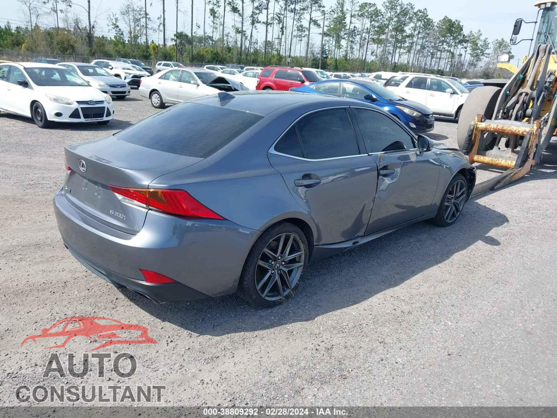 LEXUS IS 200T 2017 - JTHBA1D20H5055598