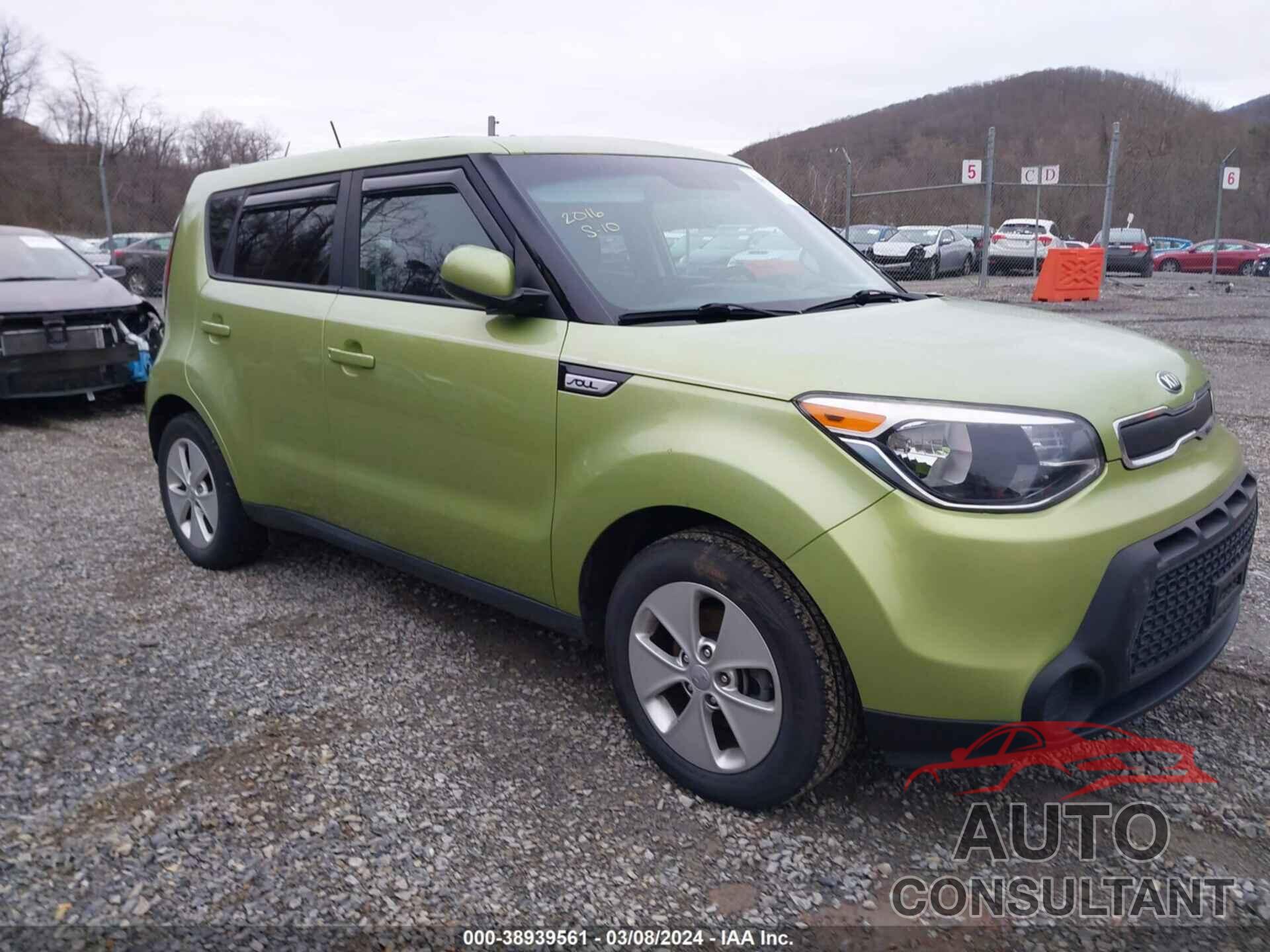 KIA SOUL 2016 - KNDJN2A23G7857304