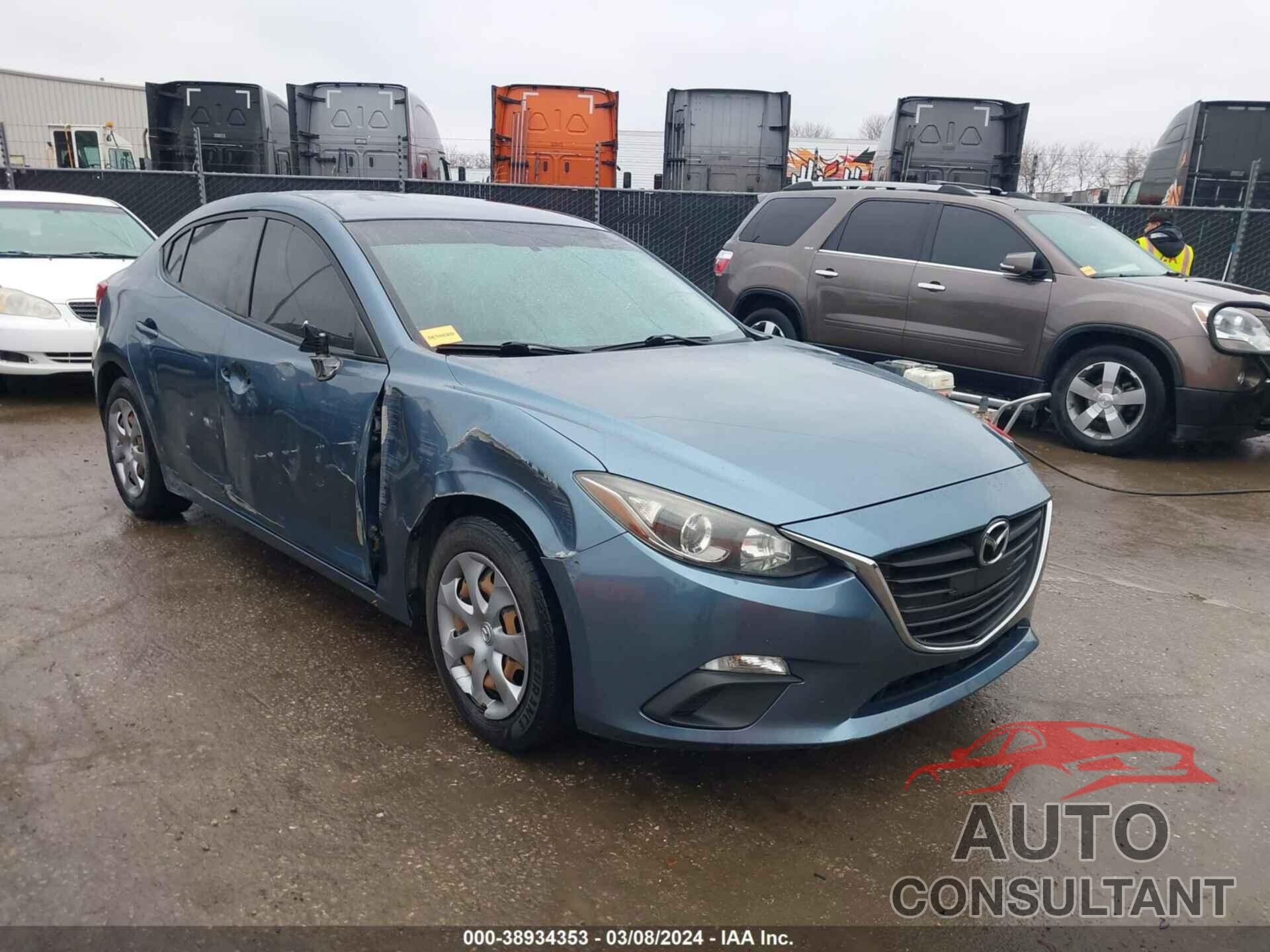 MAZDA MAZDA3 2016 - JM1BM1T75G1297976