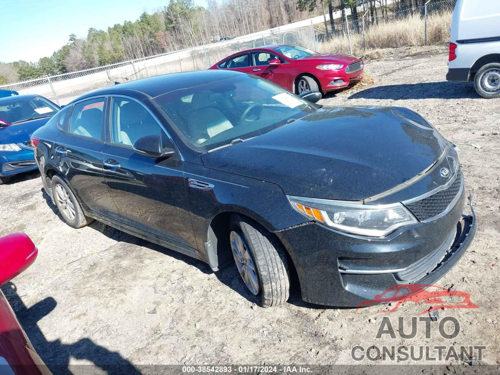 KIA OPTIMA 2016 - 5XXGT4L3XGG057205
