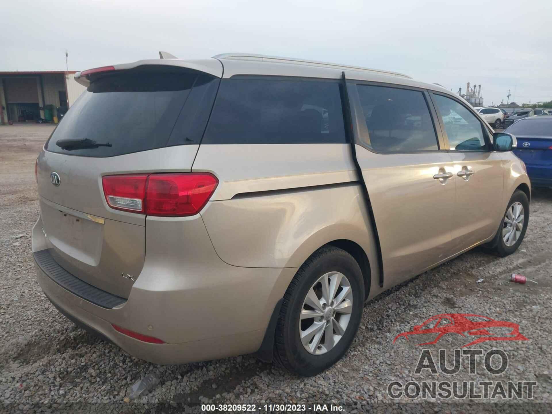 KIA SEDONA 2016 - KNDMB5C13G6211780