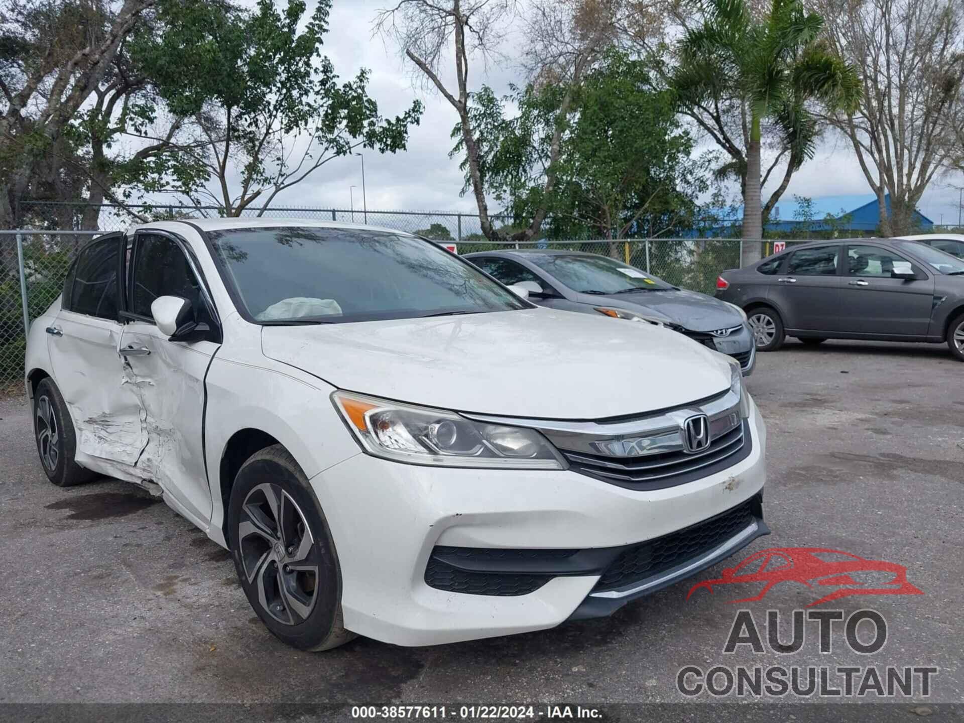 HONDA ACCORD 2016 - 1HGCR2F37GA206793