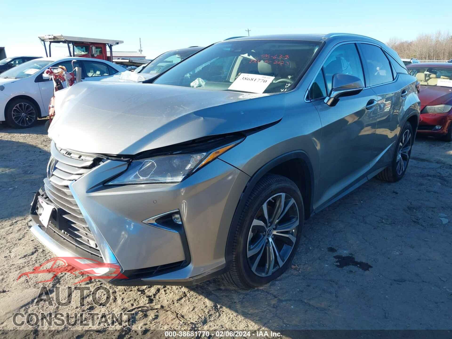 LEXUS RX 2018 - 2T2BZMCA1JC145545