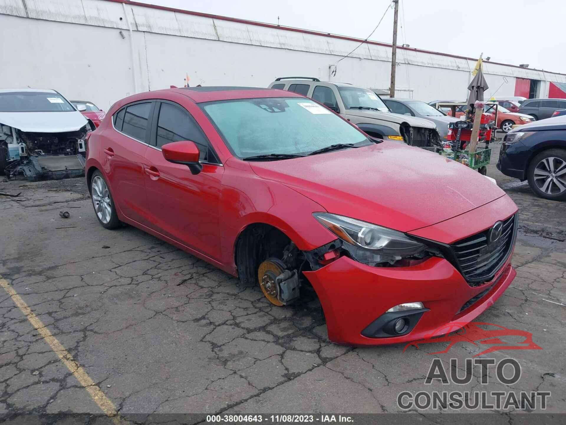 MAZDA MAZDA3 2015 - JM1BM1M34F1272870