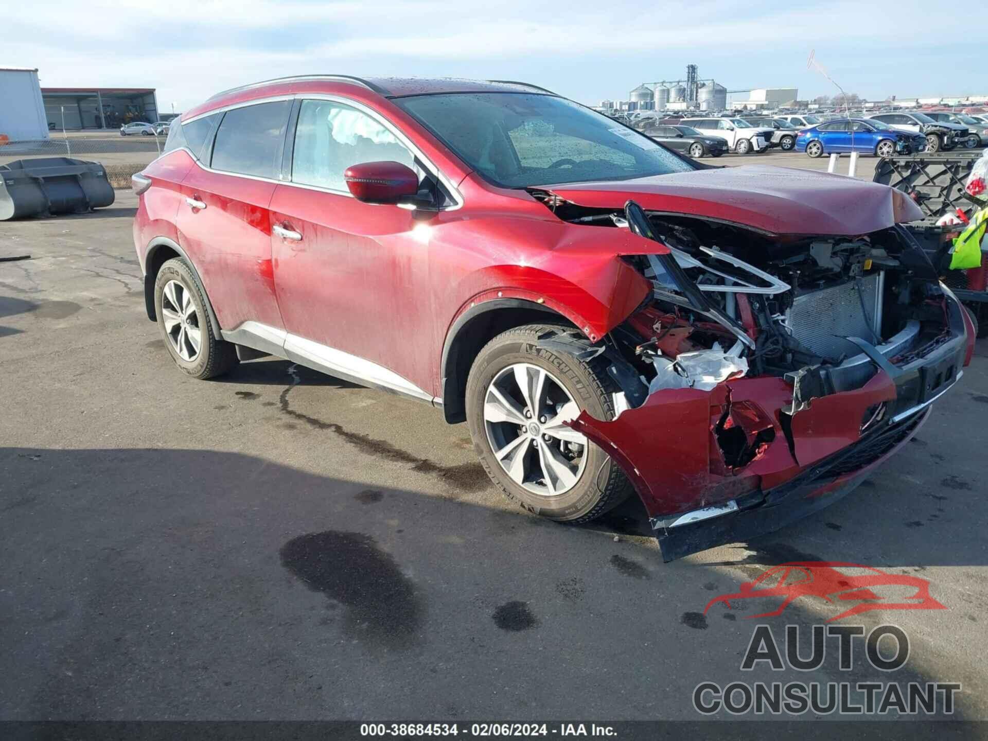 NISSAN MURANO 2022 - 5N1AZ2BS5NC126490