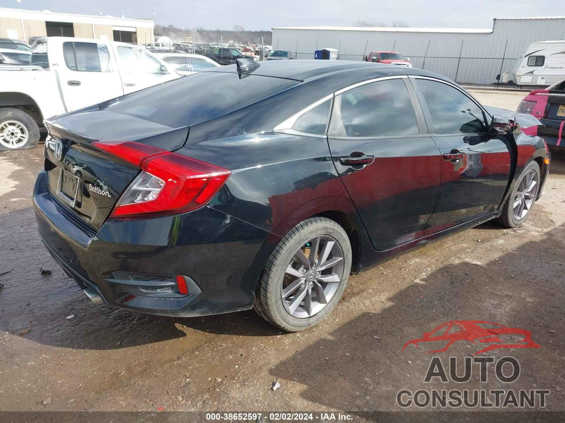 HONDA CIVIC 2020 - 19XFC1F39LE016511